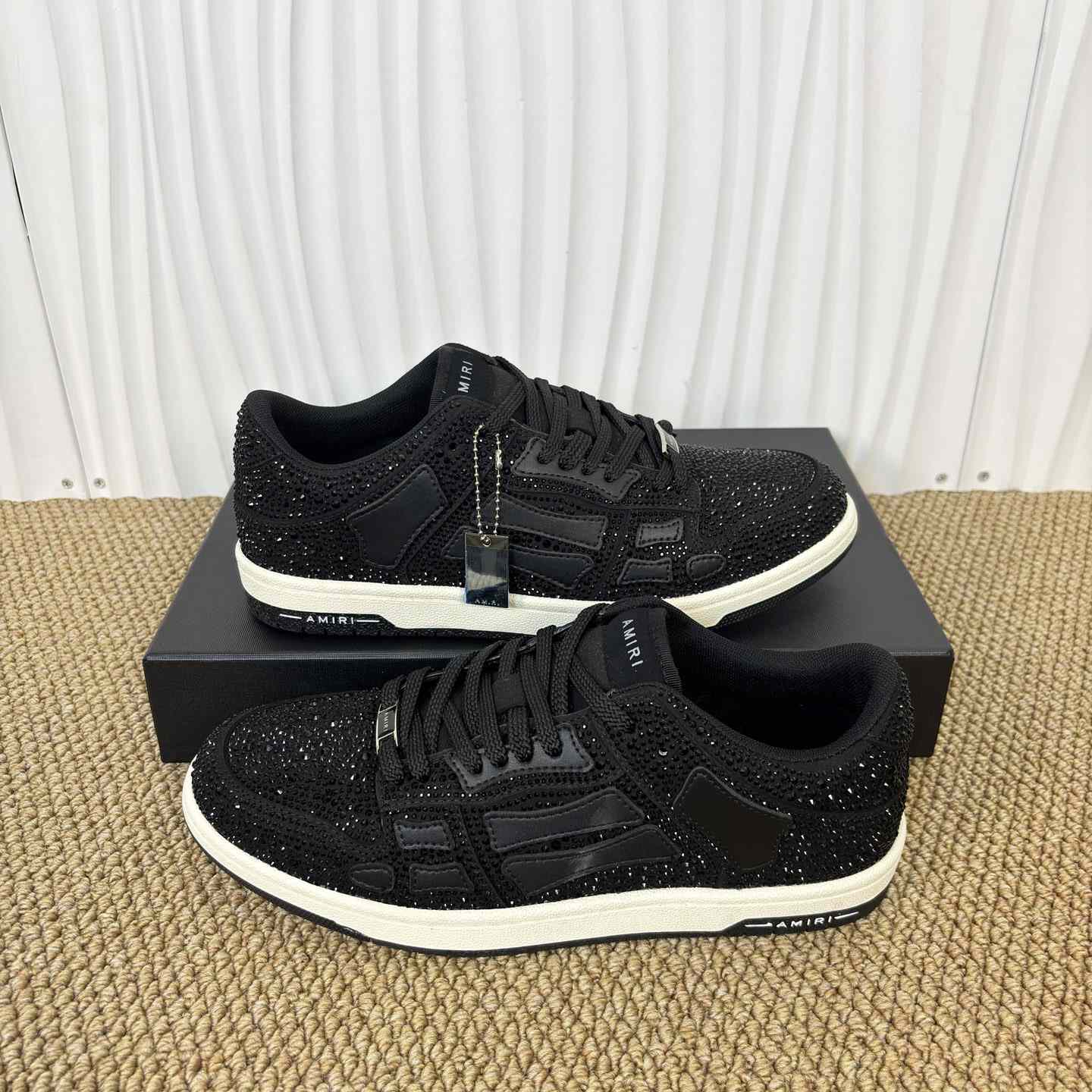 Amiri Crystal Skel-top Low Sneaker - EUR FASHION