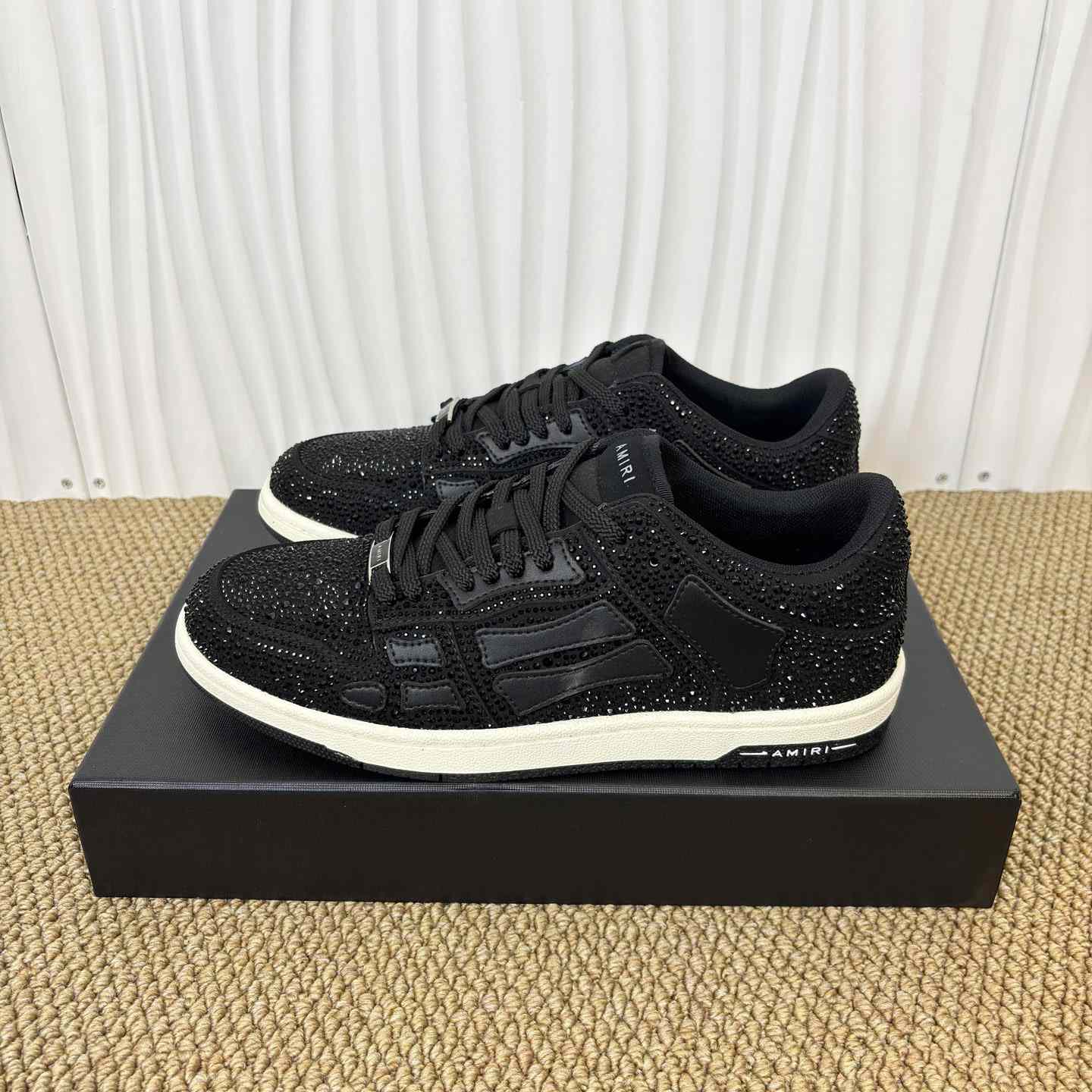 Amiri Crystal Skel-top Low Sneaker - EUR FASHION