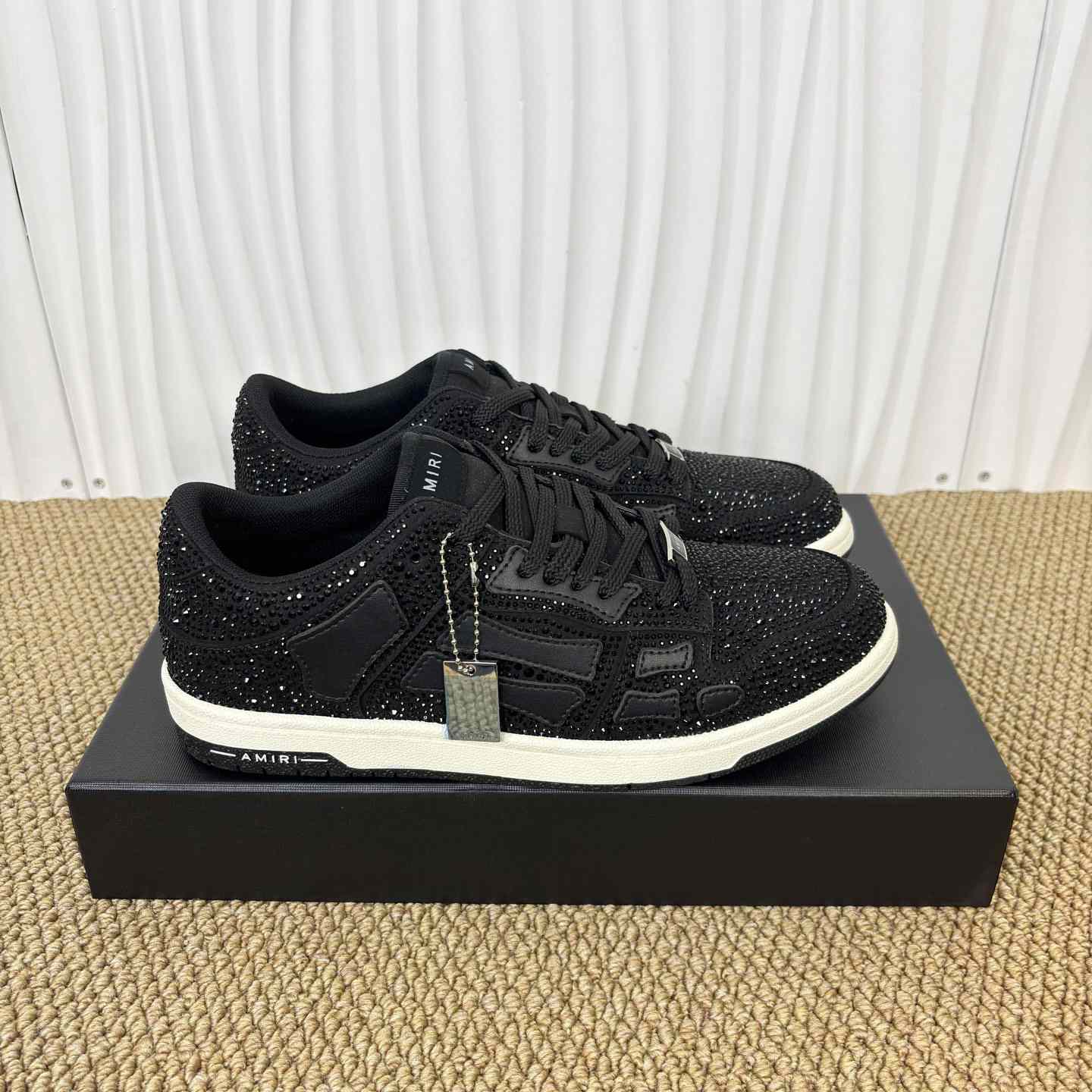 Amiri Crystal Skel-top Low Sneaker - EUR FASHION
