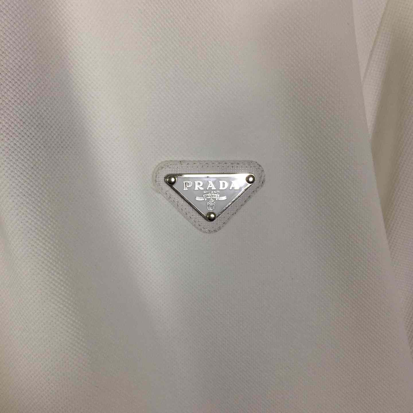 Prada Logo Cotton Polo Shirt - EUR FASHION