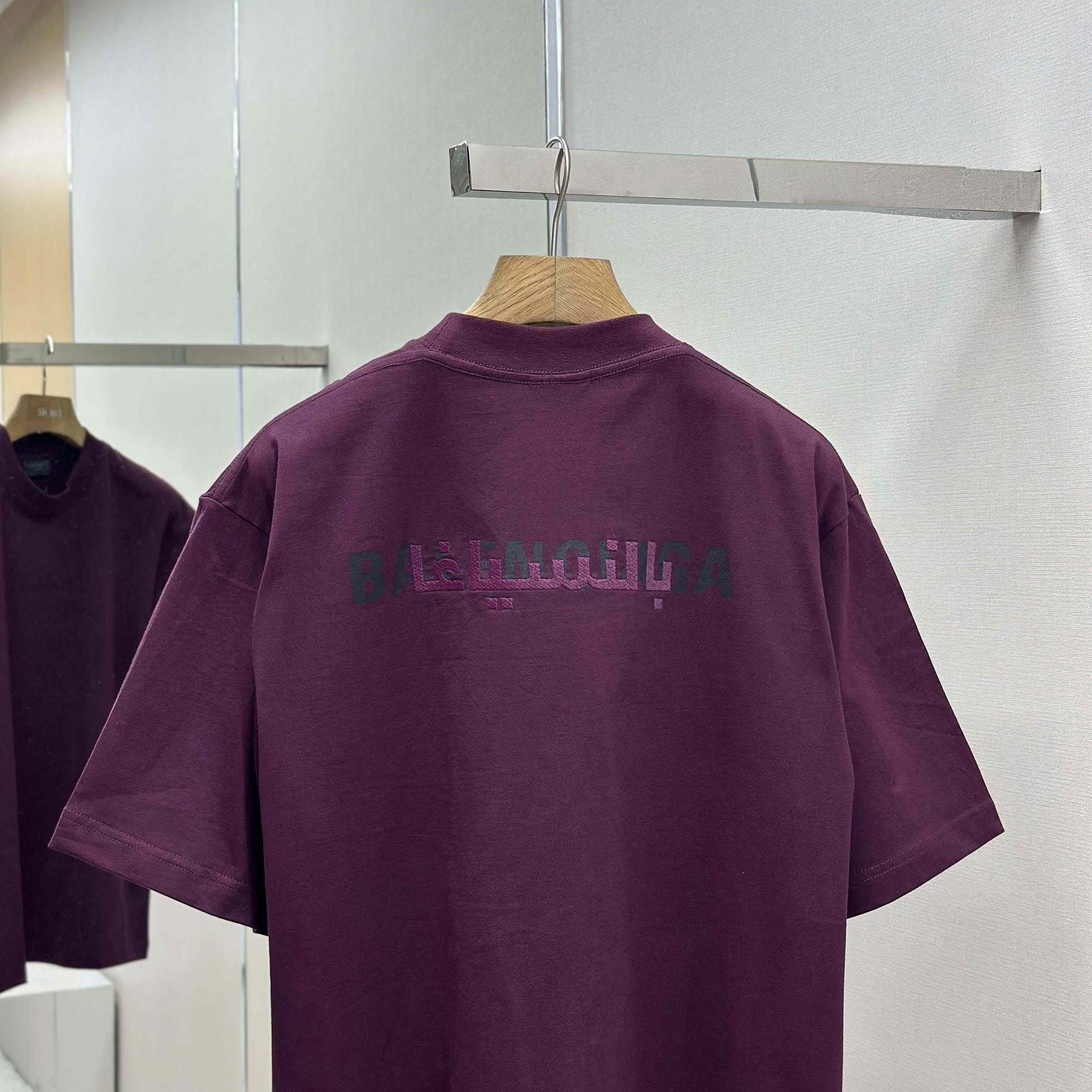 Balenciaga Unisex Medium-fit T-shirt In Vintage-jersey - EUR FASHION