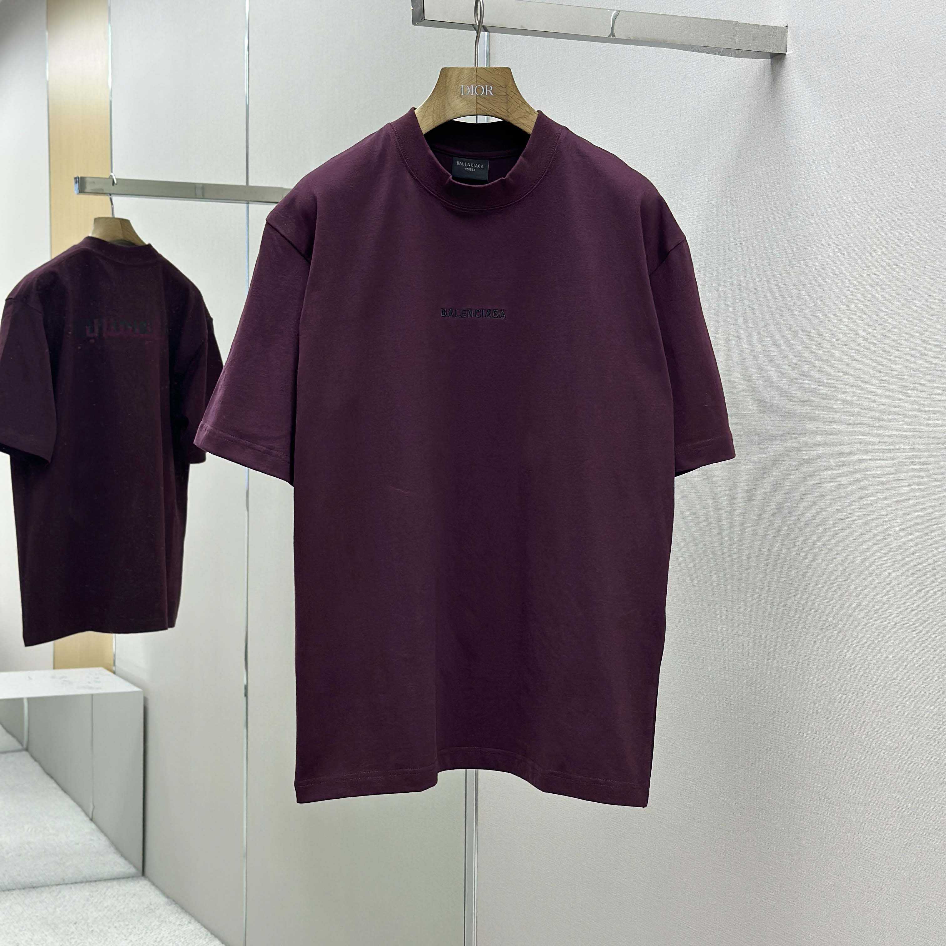 Balenciaga Unisex Medium-fit T-shirt In Vintage-jersey - EUR FASHION