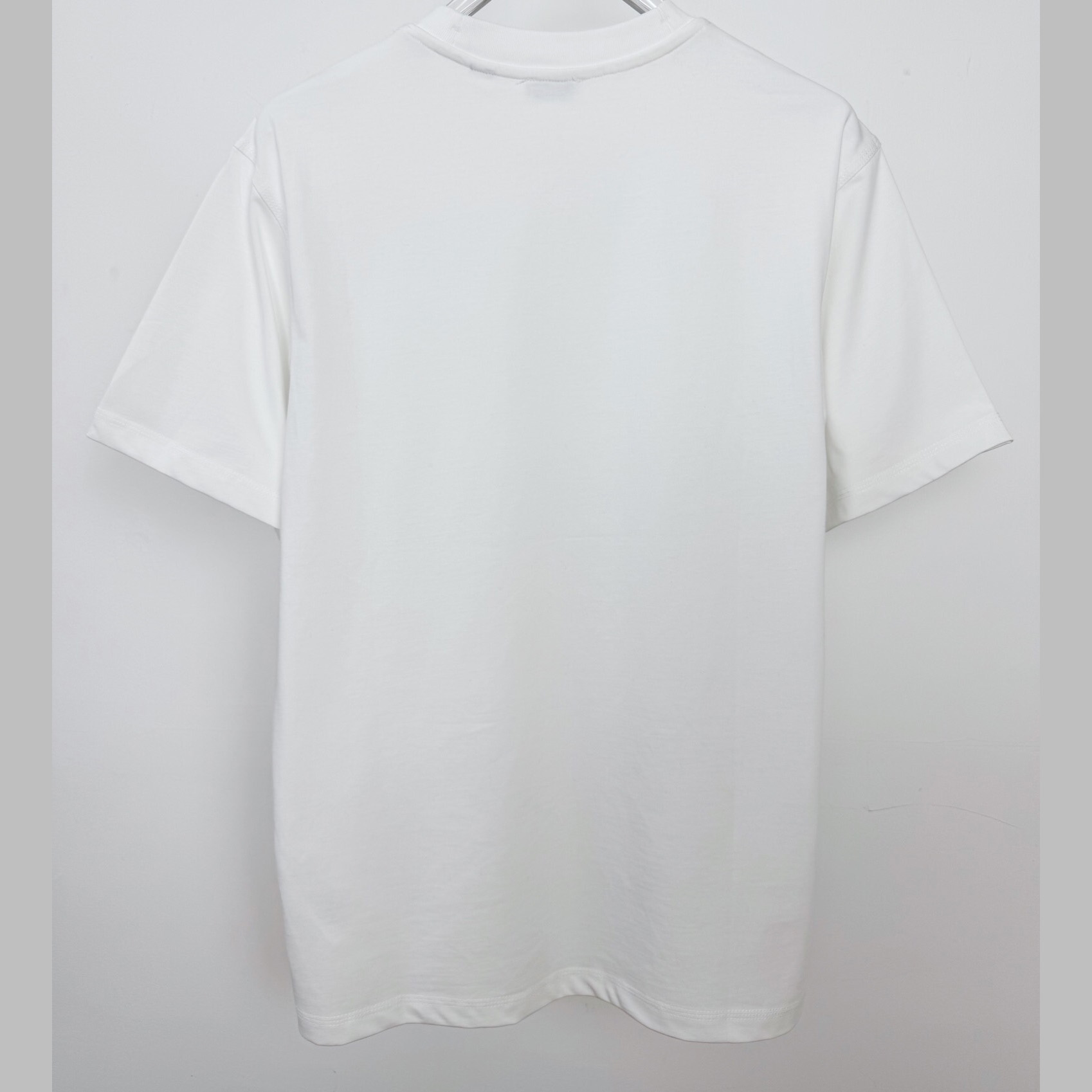 Burberry Check Label Cotton T-shirt  - EUR FASHION