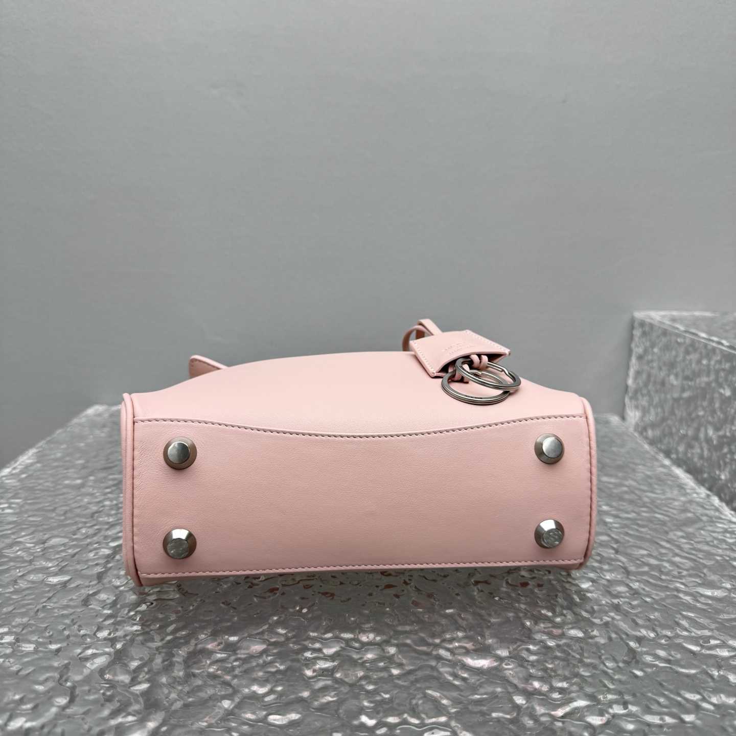 Balenciaga Rodeo Handbag Mini In Suede Pink - EUR FASHION