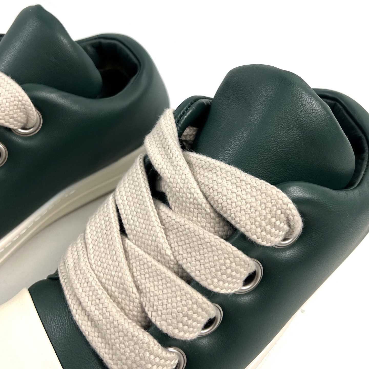 Rick Owens Jumbolaced Padded Sneakers - EUR FASHION