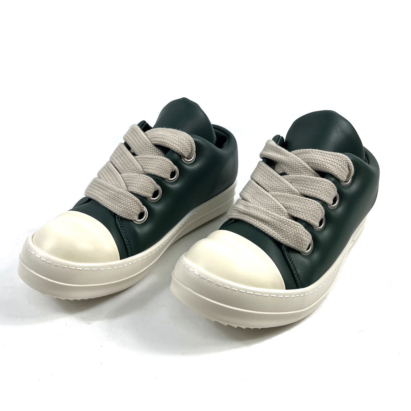 Rick Owens Jumbolaced Padded Sneakers - EUR FASHION