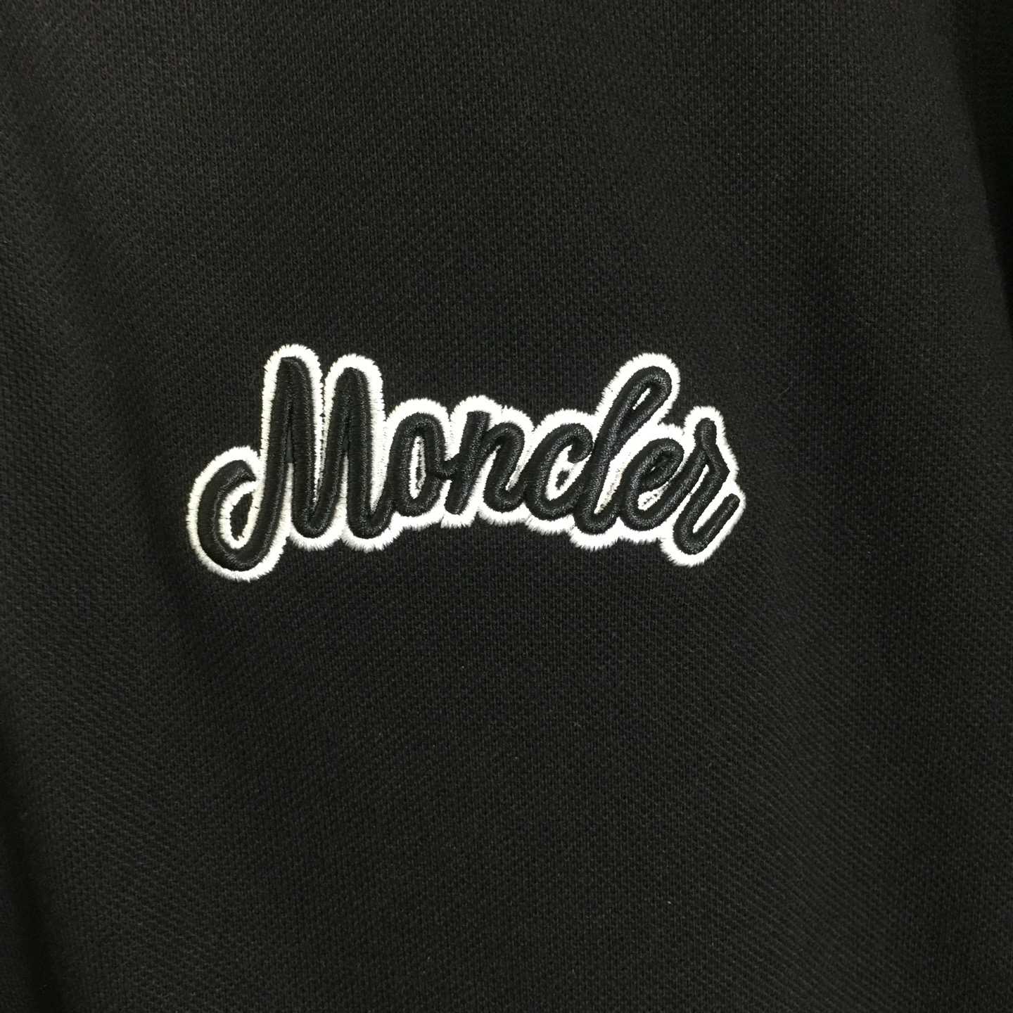 Moncler Logo Cotton Polo Shirt - EUR FASHION