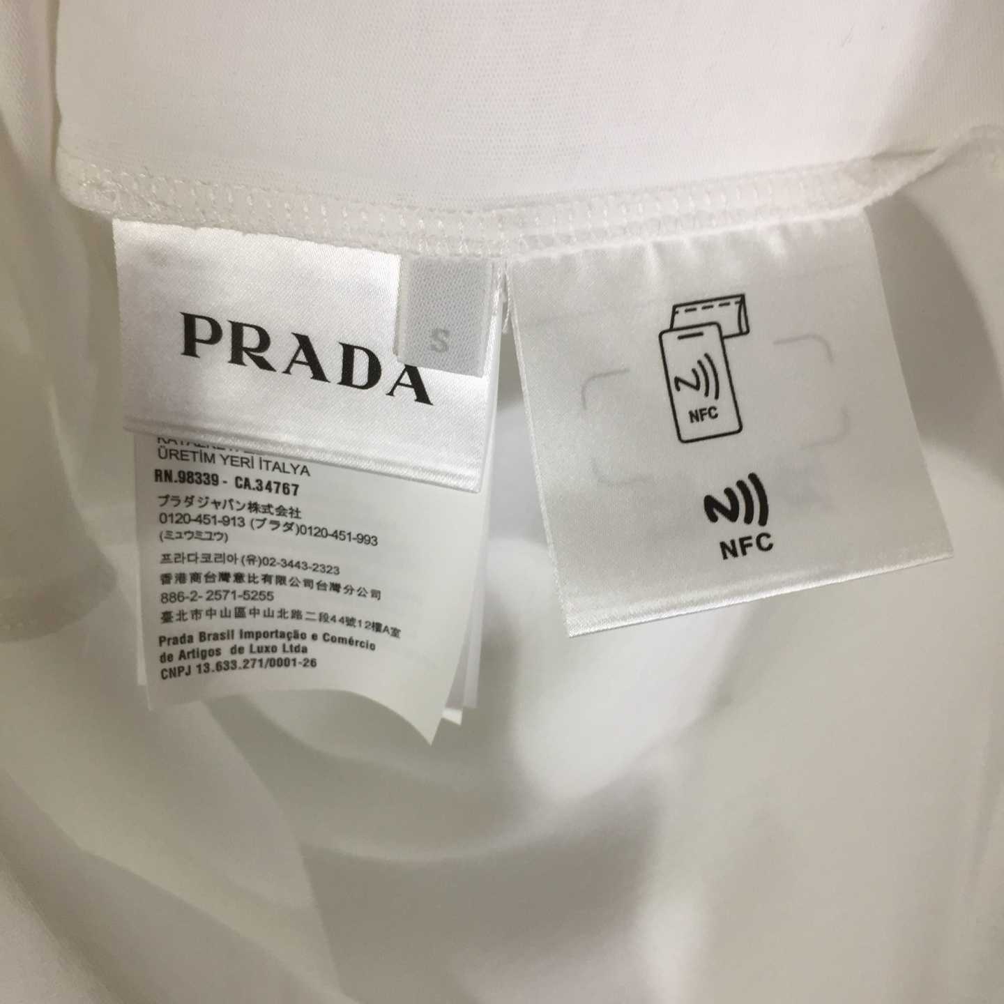 Prada Cotton T-Shirt - EUR FASHION