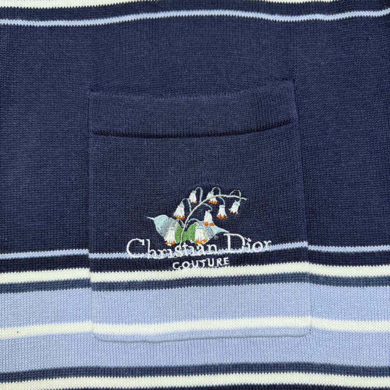Christian Dior Couture Lily of the Valley Polo Shirt  - EUR FASHION