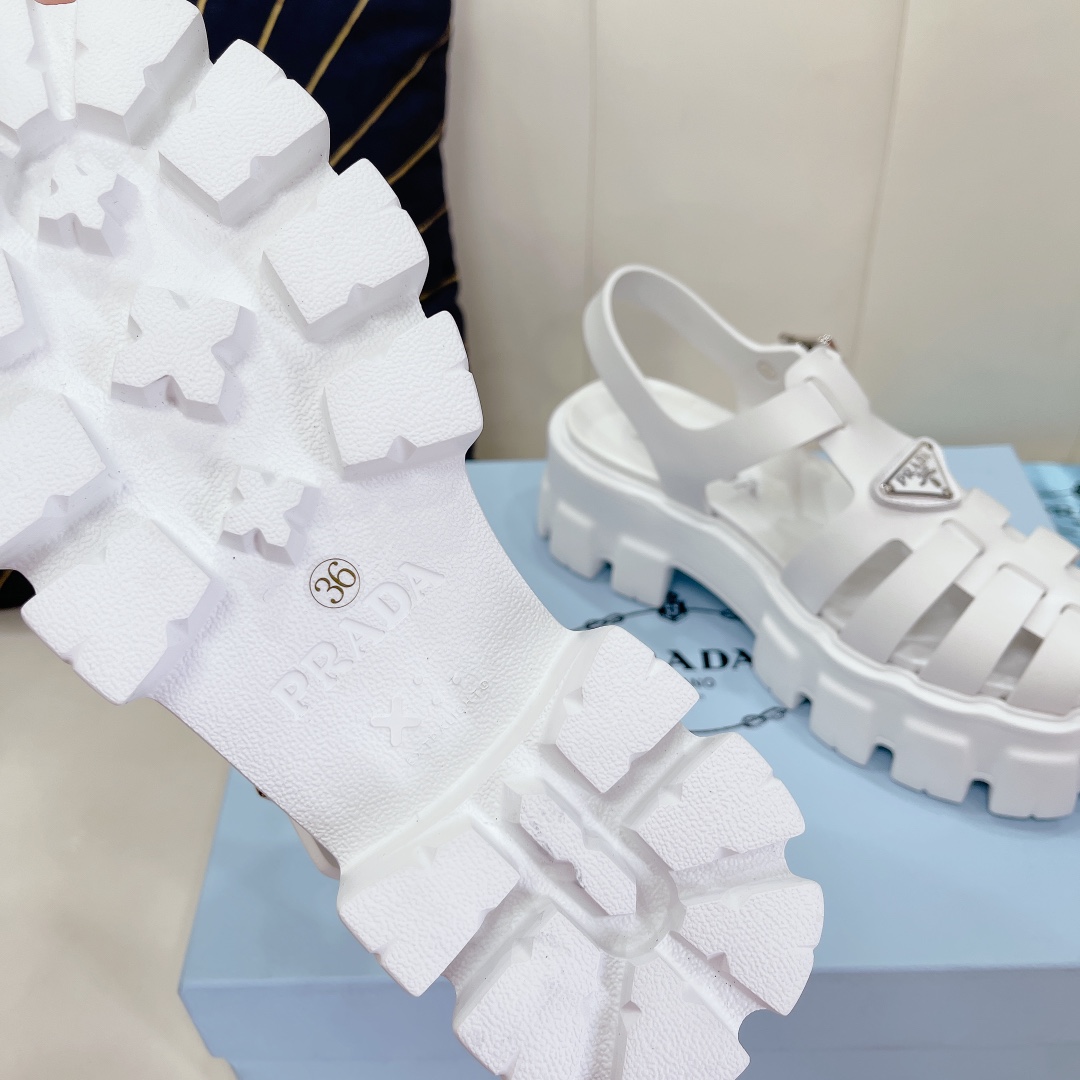 Prada Foam Rubber Sandals - EUR FASHION