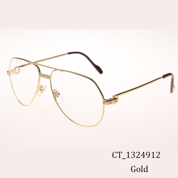 Cartier CT 1324912 Eyeglasses In Gold - EUR FASHION