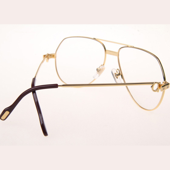 Cartier CT 1324912 Eyeglasses In Gold - EUR FASHION