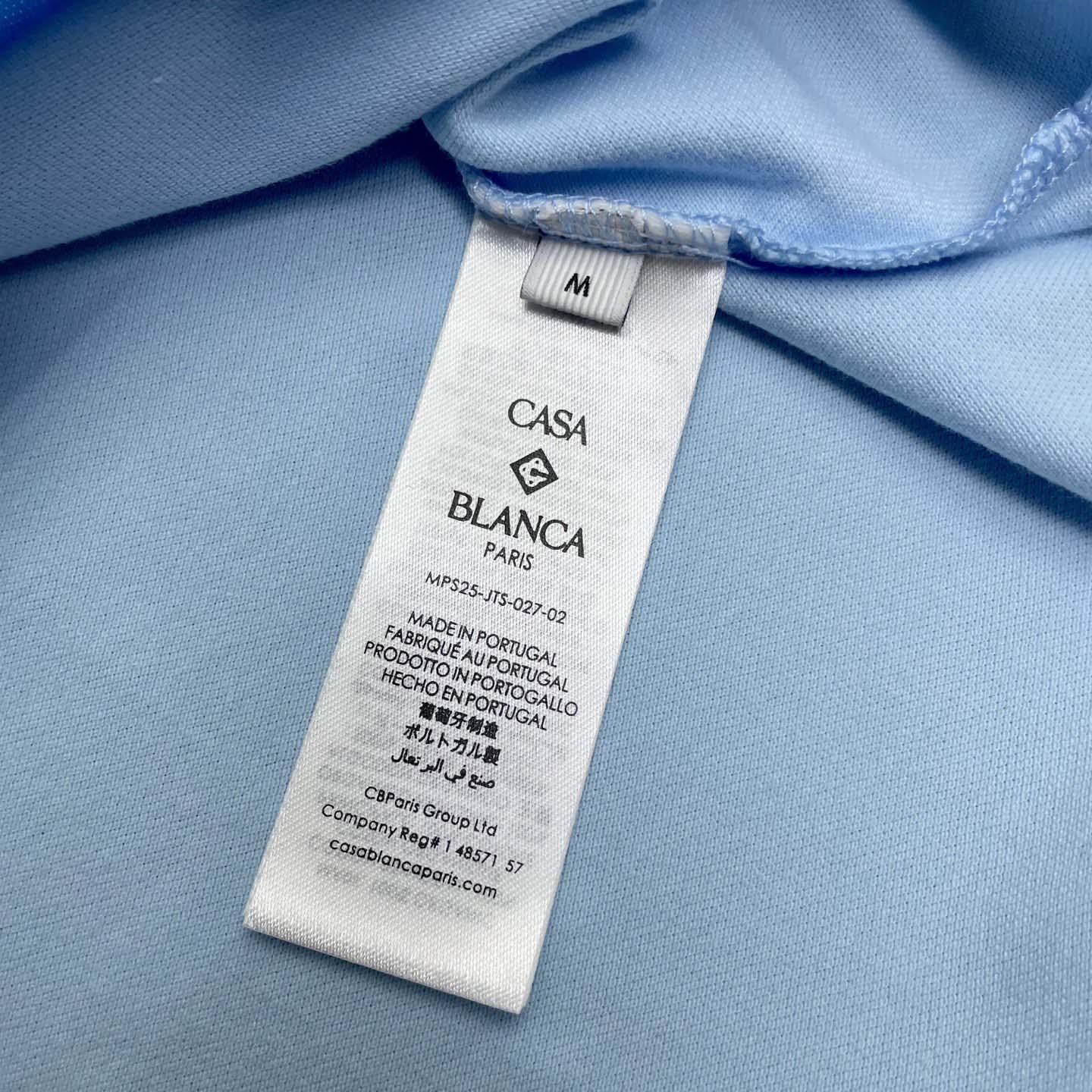 Casablanca Organic-cotton Polo Shirt   c1049 - EUR FASHION