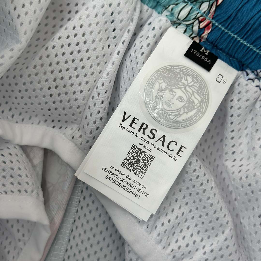 Versace Coral Theatre Swim Boardshorts  - EUR FASHION