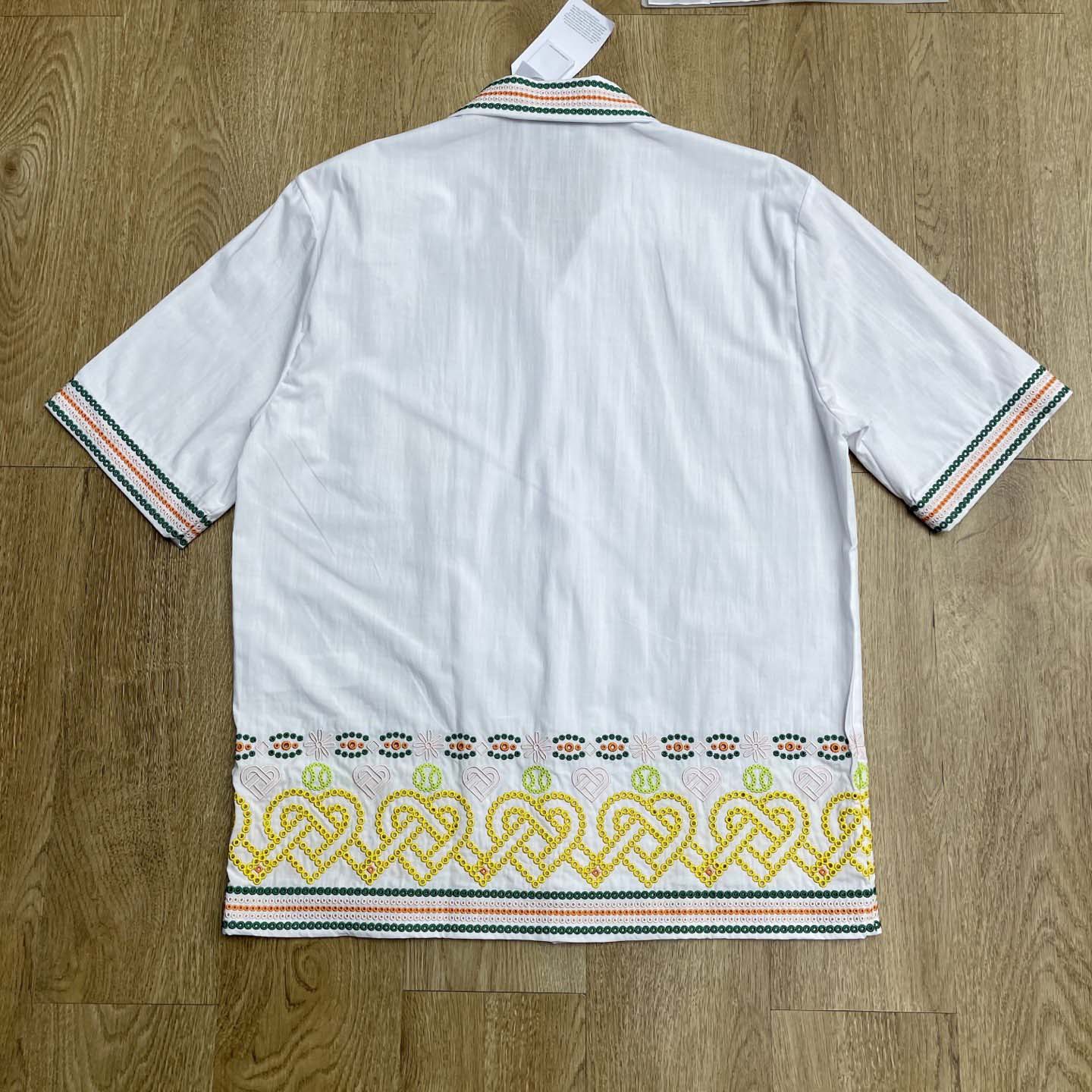 Casablanca Gradient Heat Broderie-anglaise Shirt      CA3543 - EUR FASHION
