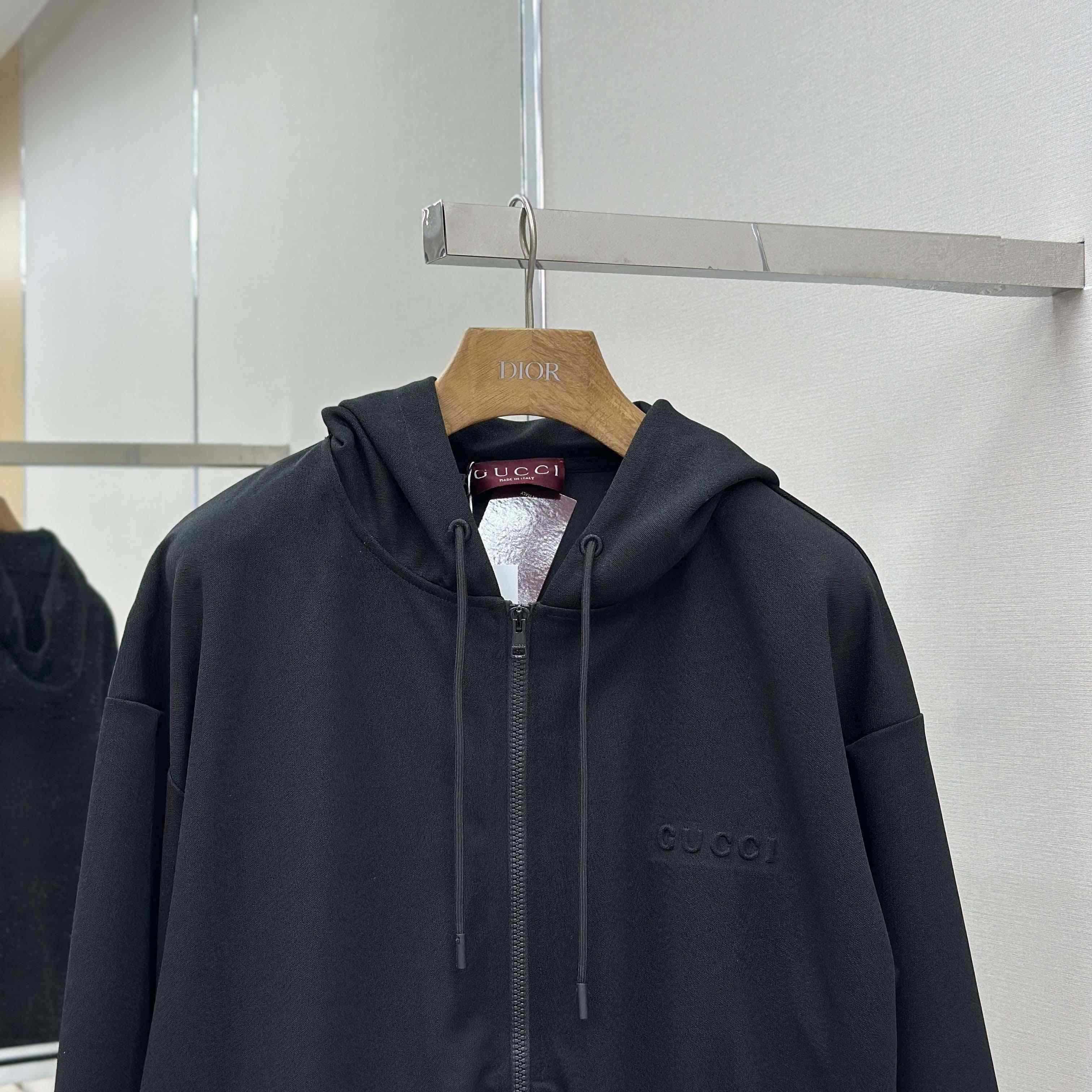 Gucci Technical Jersey Hooded Zip Jacket - EUR FASHION