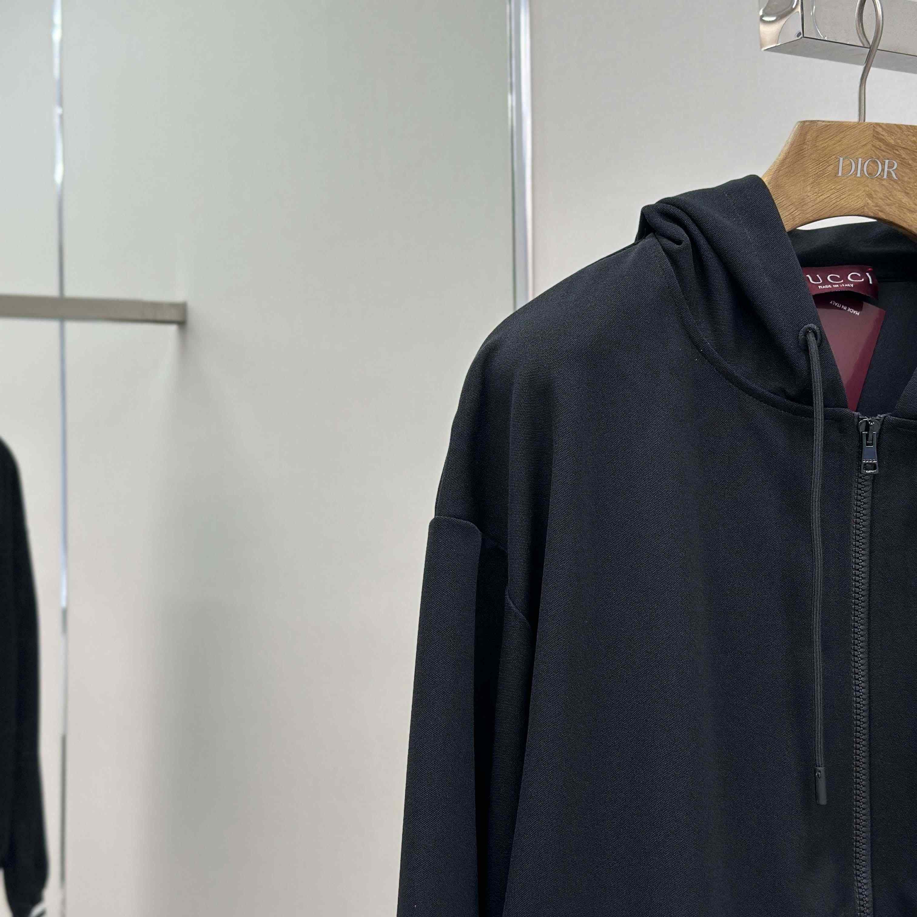 Gucci Technical Jersey Hooded Zip Jacket - EUR FASHION