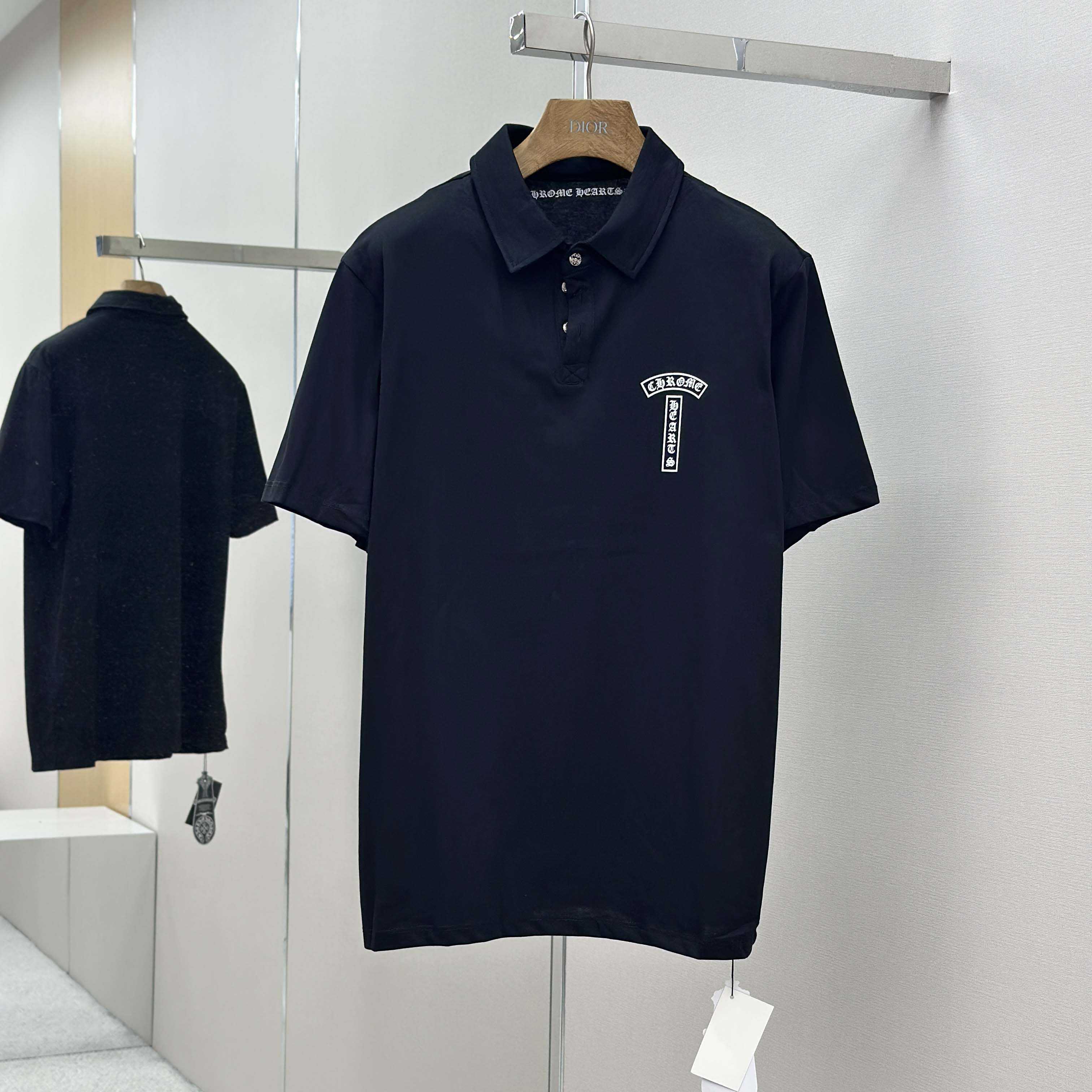 Chrome Hearts Cotton Polo - EUR FASHION