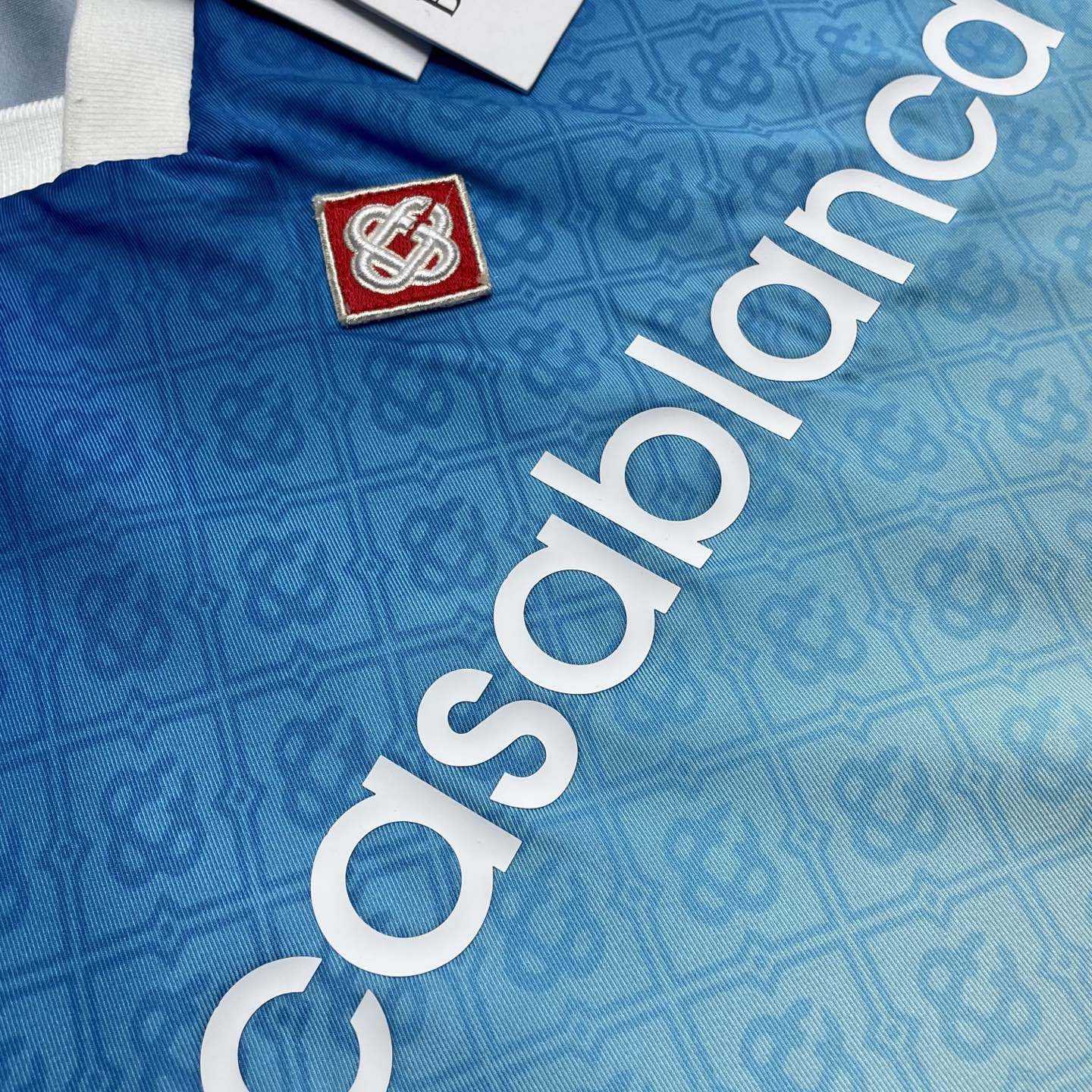 Casablanca Jacquard Gradient Football Shirt  C1025 - EUR FASHION