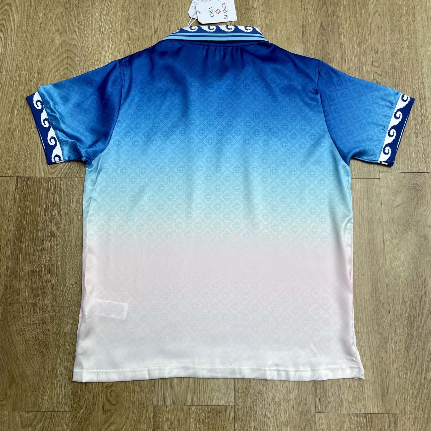 Casablanca Jacquard Gradient Football Shirt  C1025 - EUR FASHION