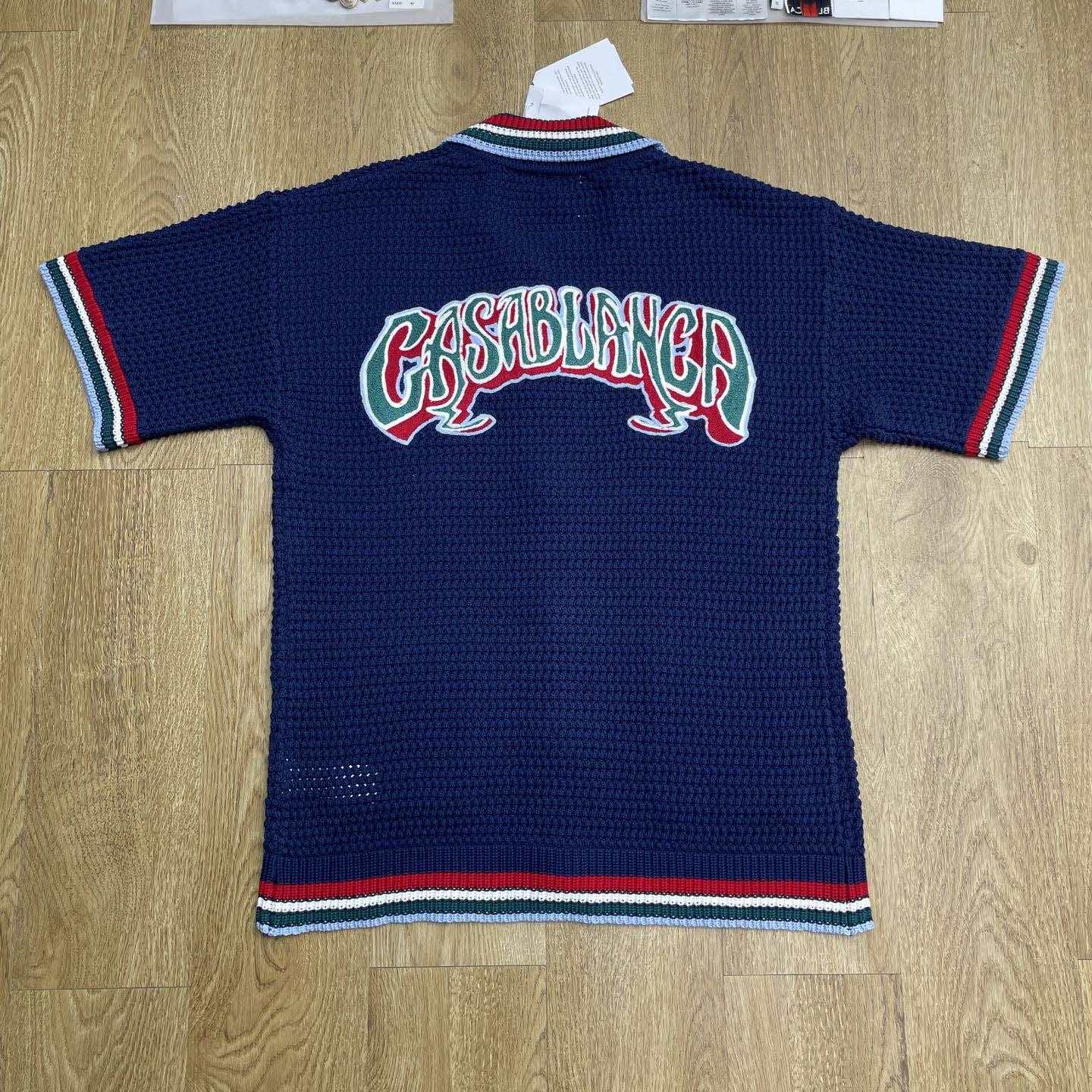 Casablanca Gothic Short-sleeve Crochet Shirt   Z6013 - EUR FASHION