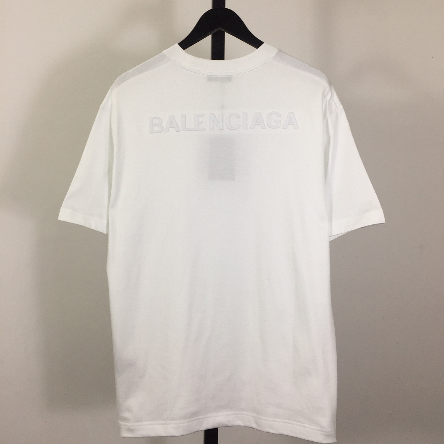 Balenciaga Embroidered Lettering Short Sleeve - EUR FASHION