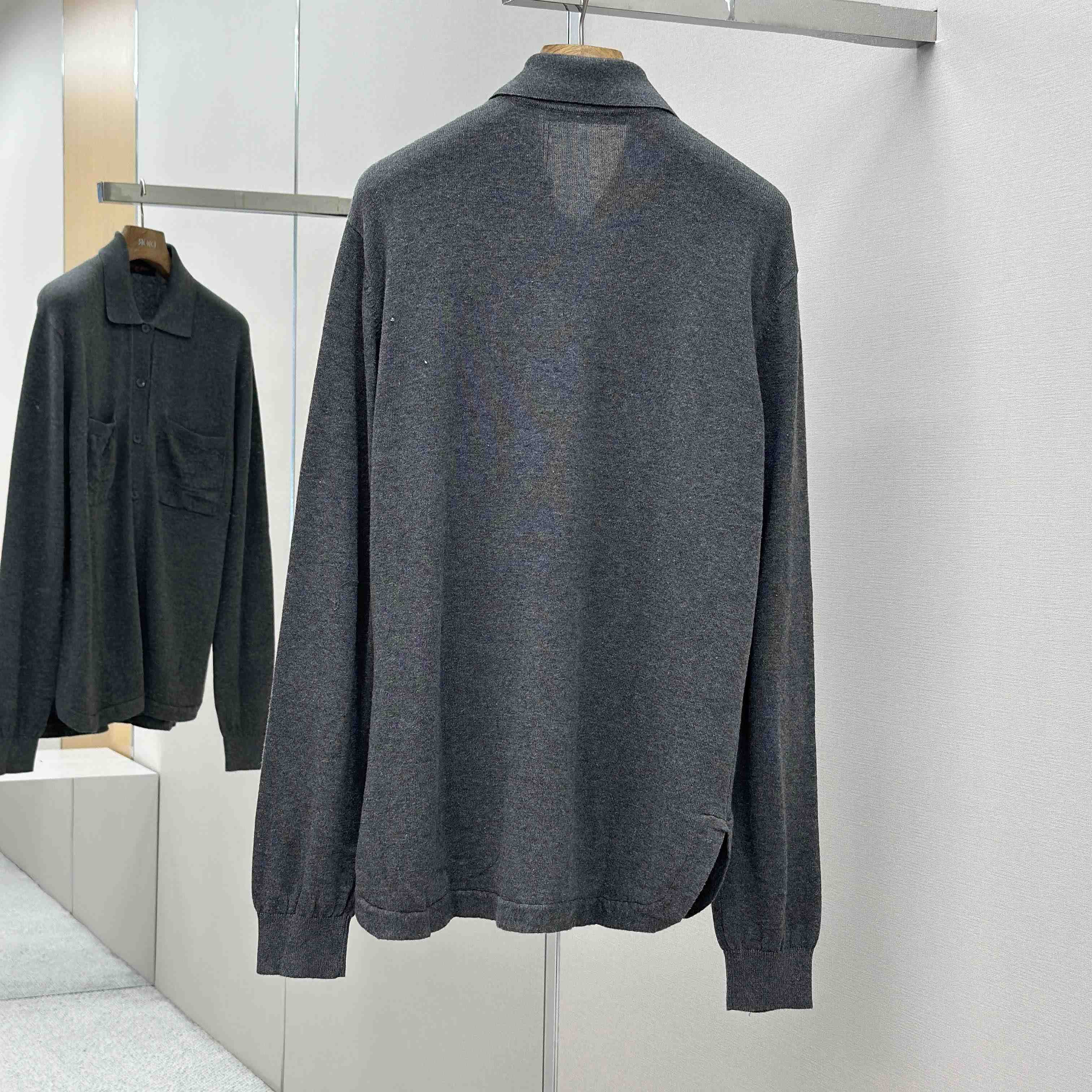 Louis Vuitton Cotton Knit Overshirt   1AFANI - EUR FASHION