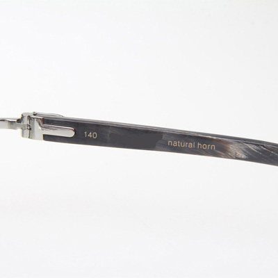 Cartier CT_3524012 Black Buffalo Sunglasses In Silver Grey - EUR FASHION
