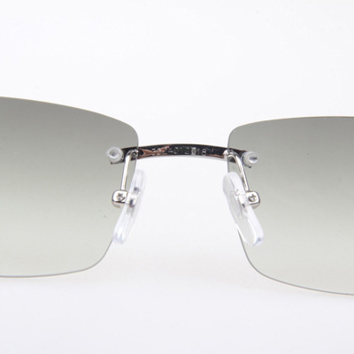 Cartier CT_3524012 Black Buffalo Sunglasses In Silver Grey - EUR FASHION