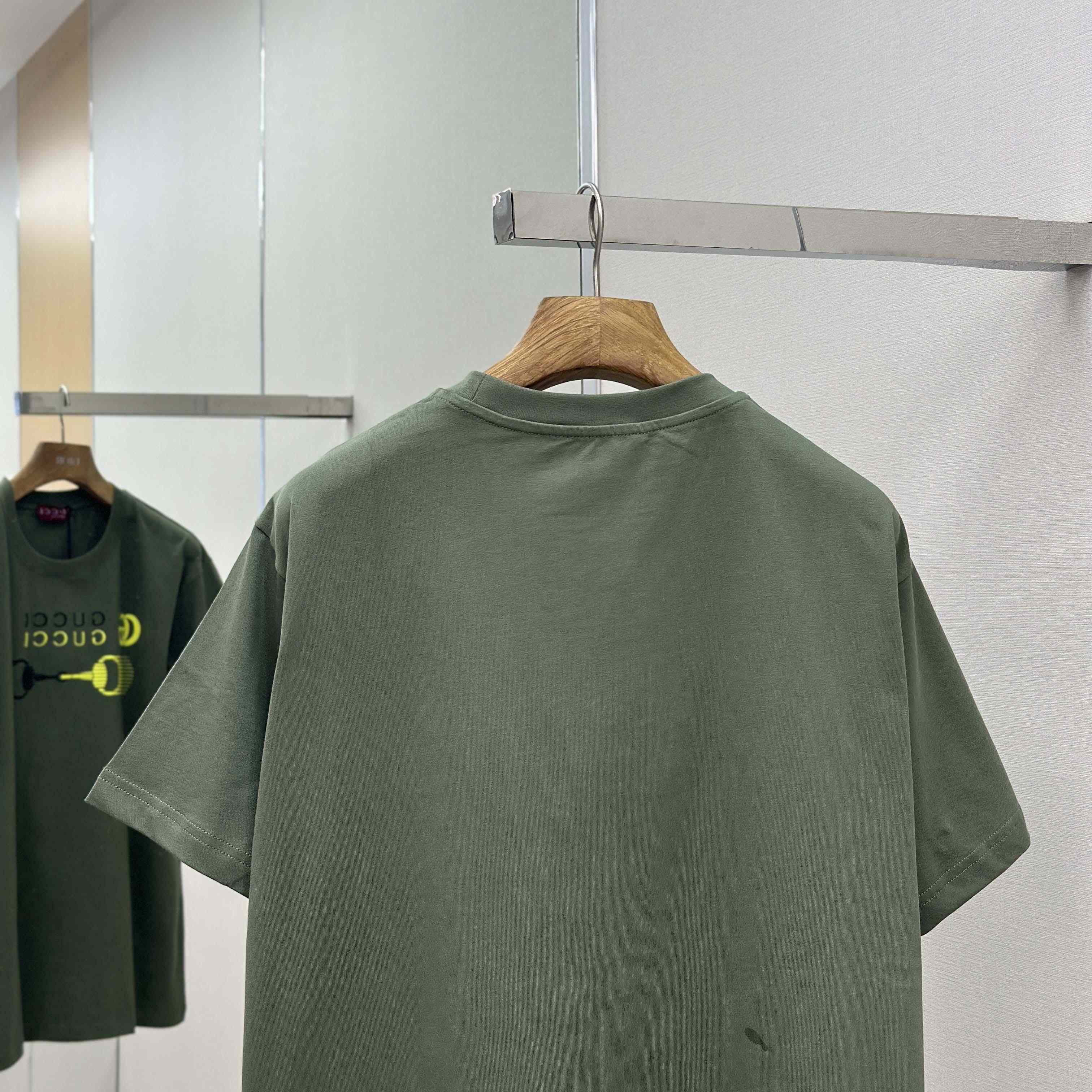 Gucci Printed Cotton Jersey T-shirt - EUR FASHION