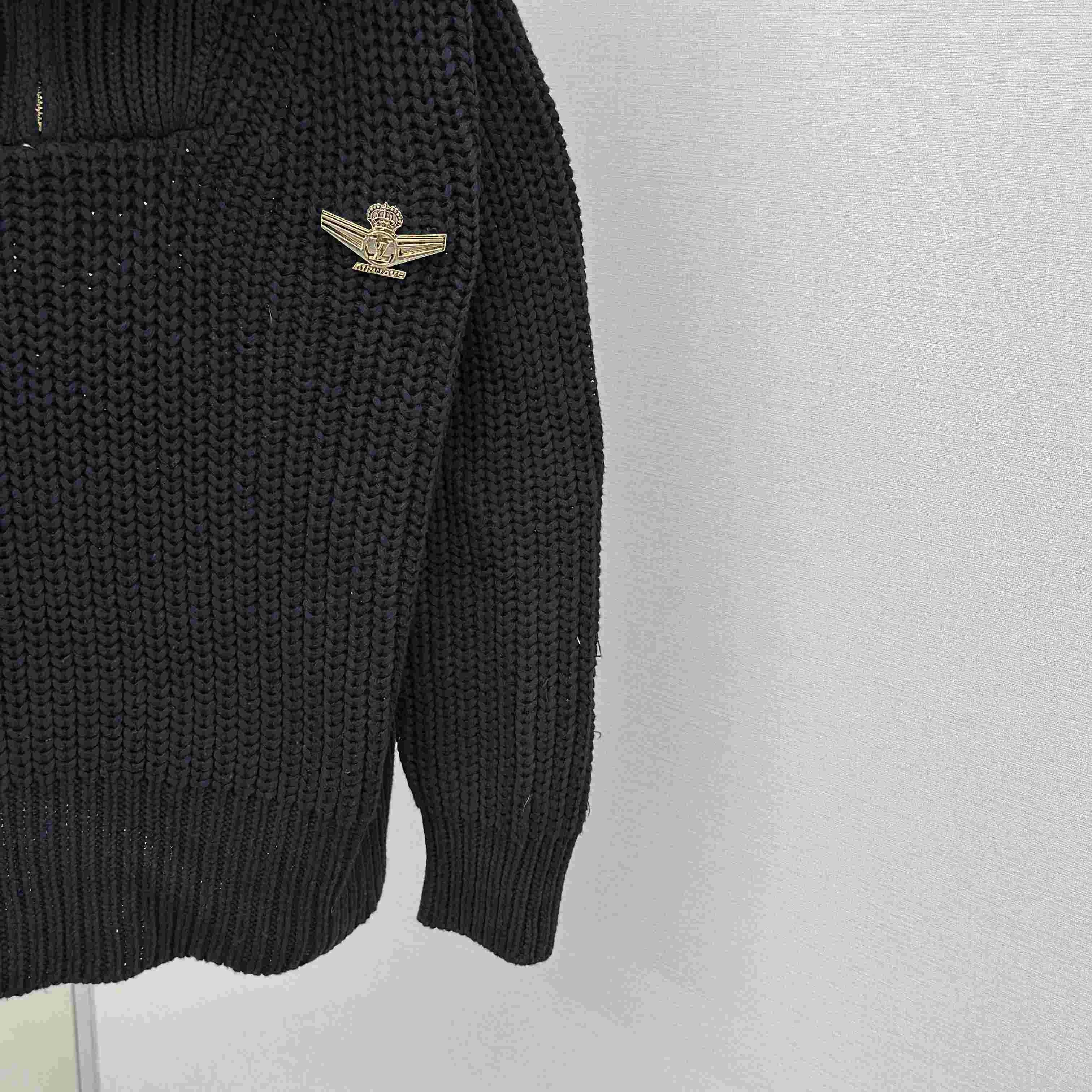 Louis Vuitton Chunky Wool-Blend Half-Zip Pullover   1AHC13 - EUR FASHION