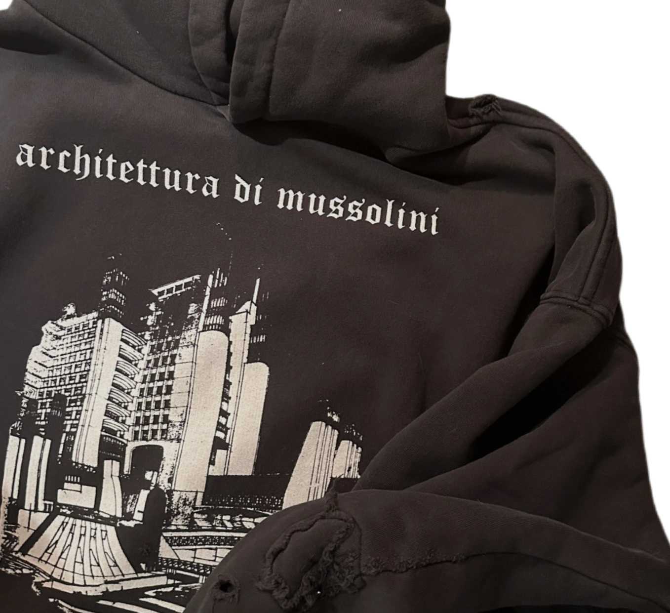 Enfants Riches Déprimés Architettura Di Mussolini Hoodie - EUR FASHION