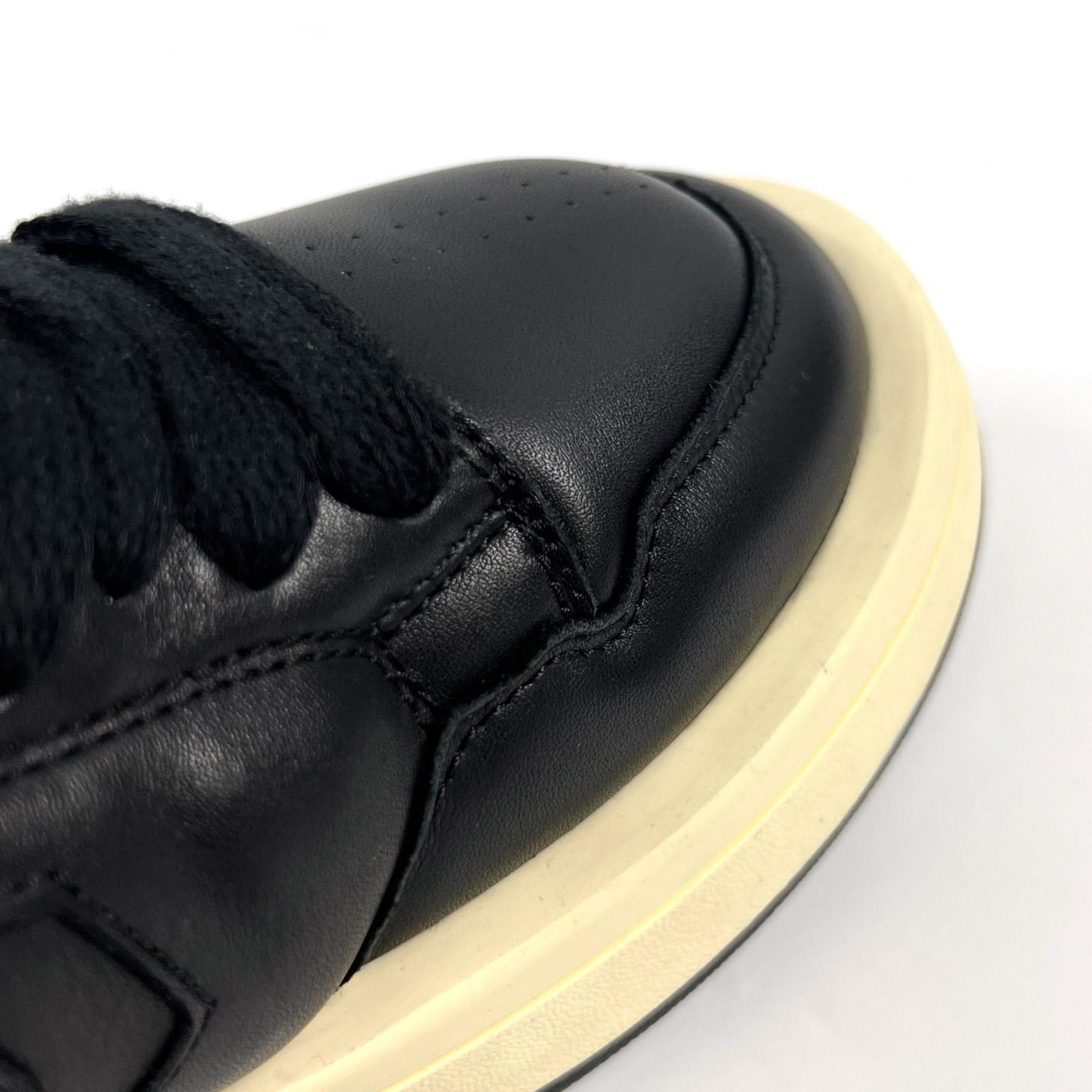 Rick Owens x DRKSHDW TURBOWPN Low 'Black Cloud Cream' - EUR FASHION