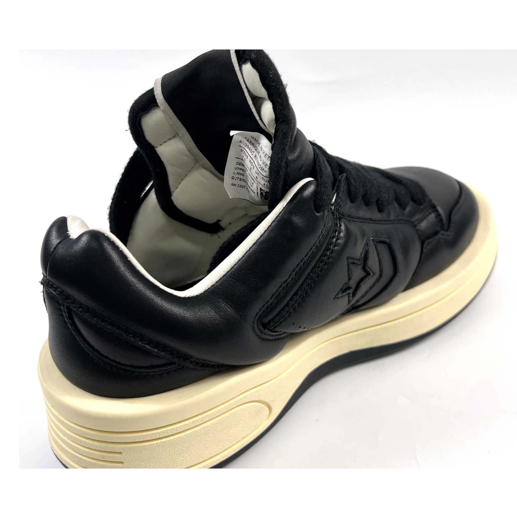 Rick Owens x DRKSHDW TURBOWPN Low 'Black Cloud Cream' - EUR FASHION