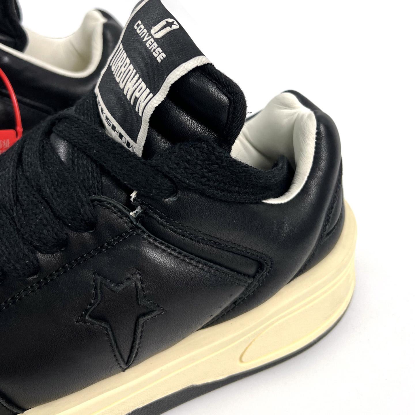 Rick Owens x DRKSHDW TURBOWPN Low 'Black Cloud Cream' - EUR FASHION