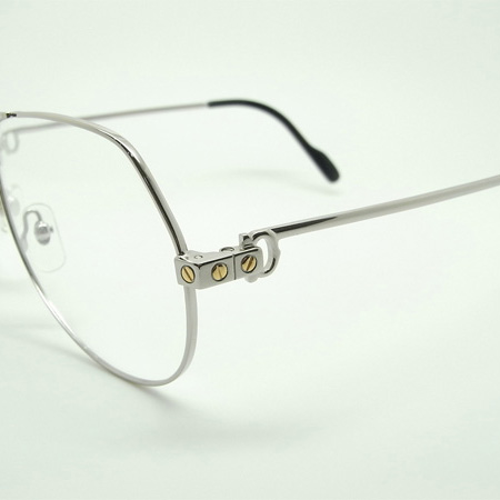 Cartier CT 1324912 Eyeglasses In Silver - EUR FASHION