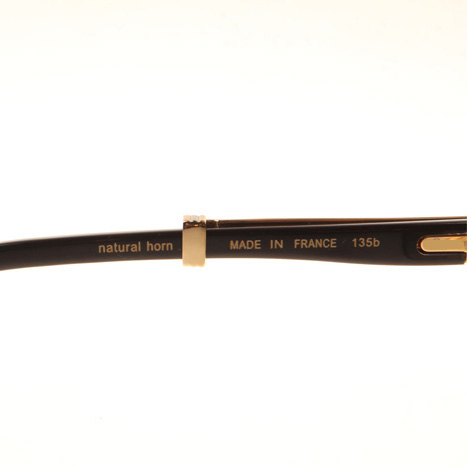 Cartier CT1990-0692 Black Buffalo Sunglasses In Gold Grey - EUR FASHION