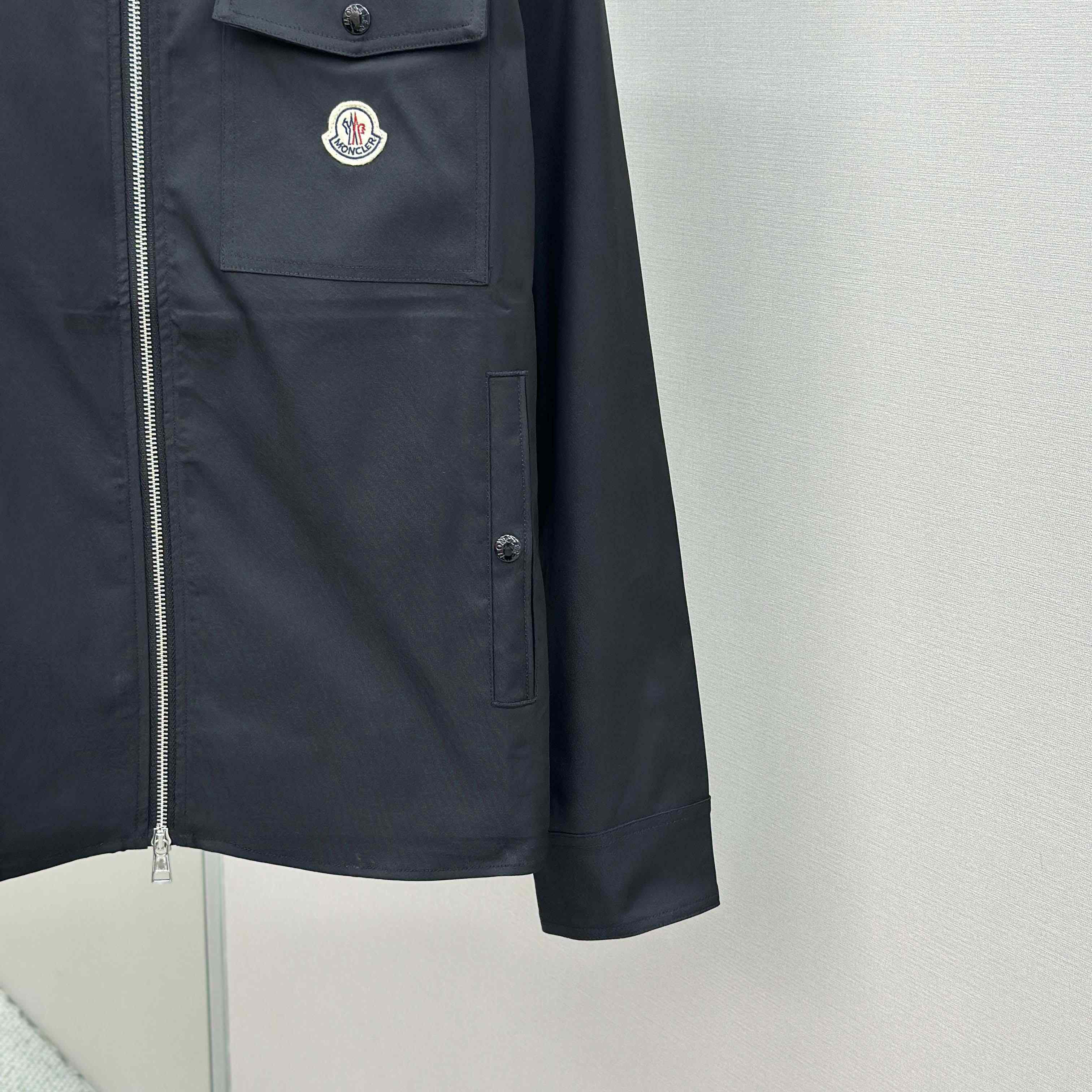 Moncler Gabardine Cotton Shirt Jacket - EUR FASHION