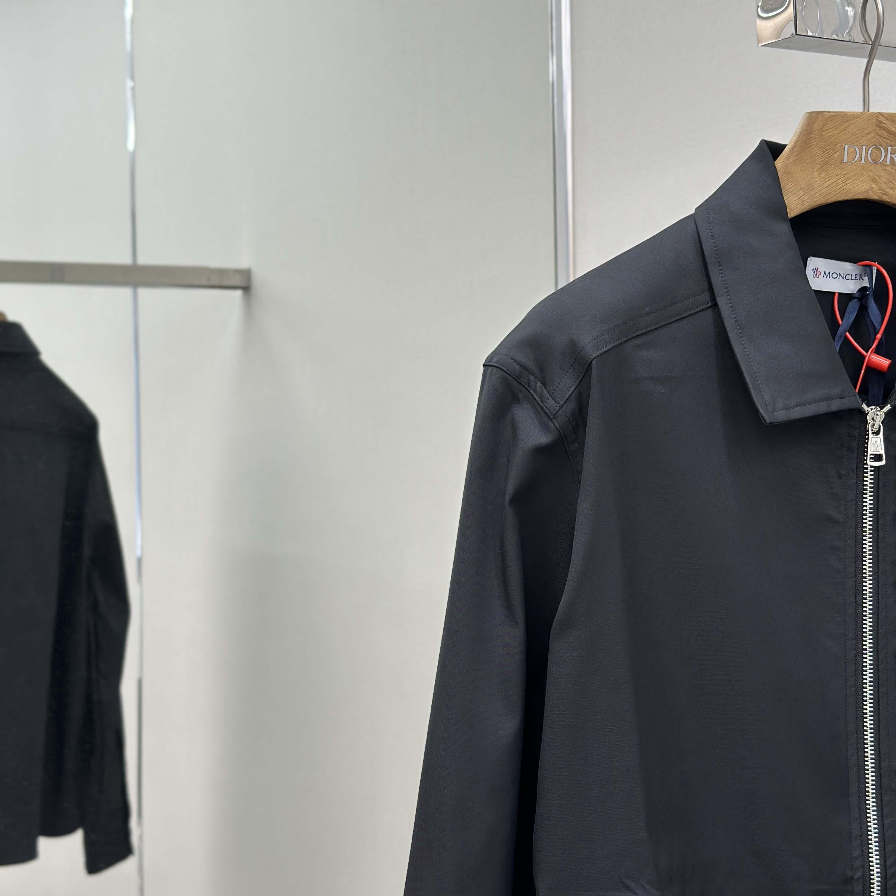 Moncler Gabardine Cotton Shirt Jacket - EUR FASHION