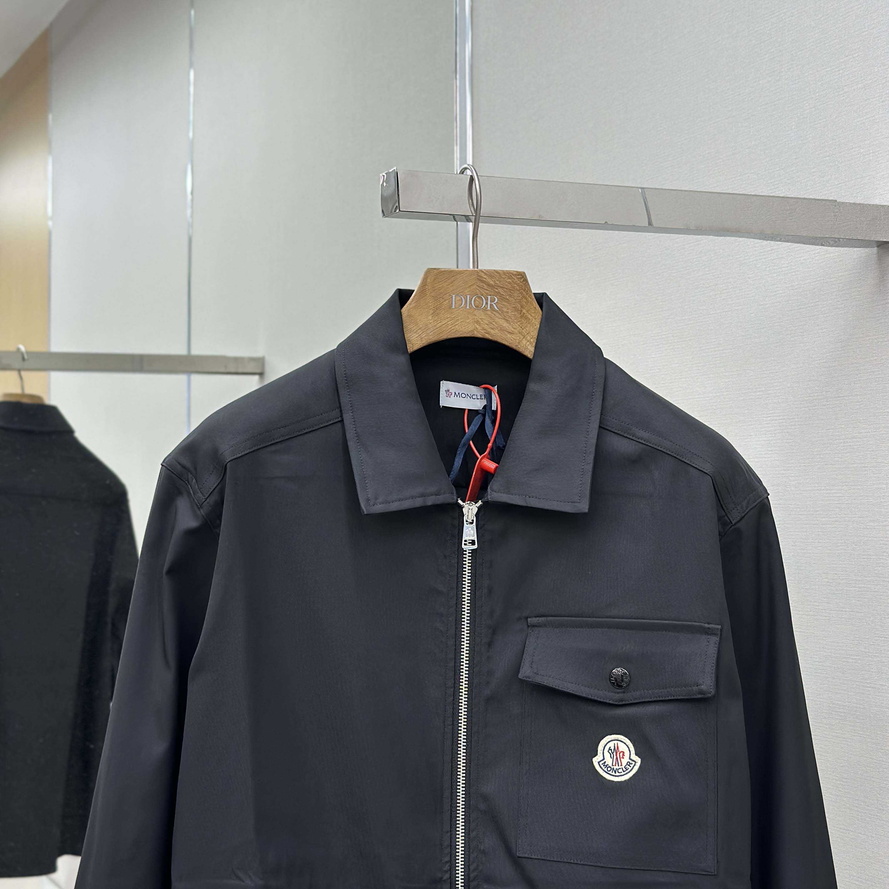 Moncler Gabardine Cotton Shirt Jacket - EUR FASHION