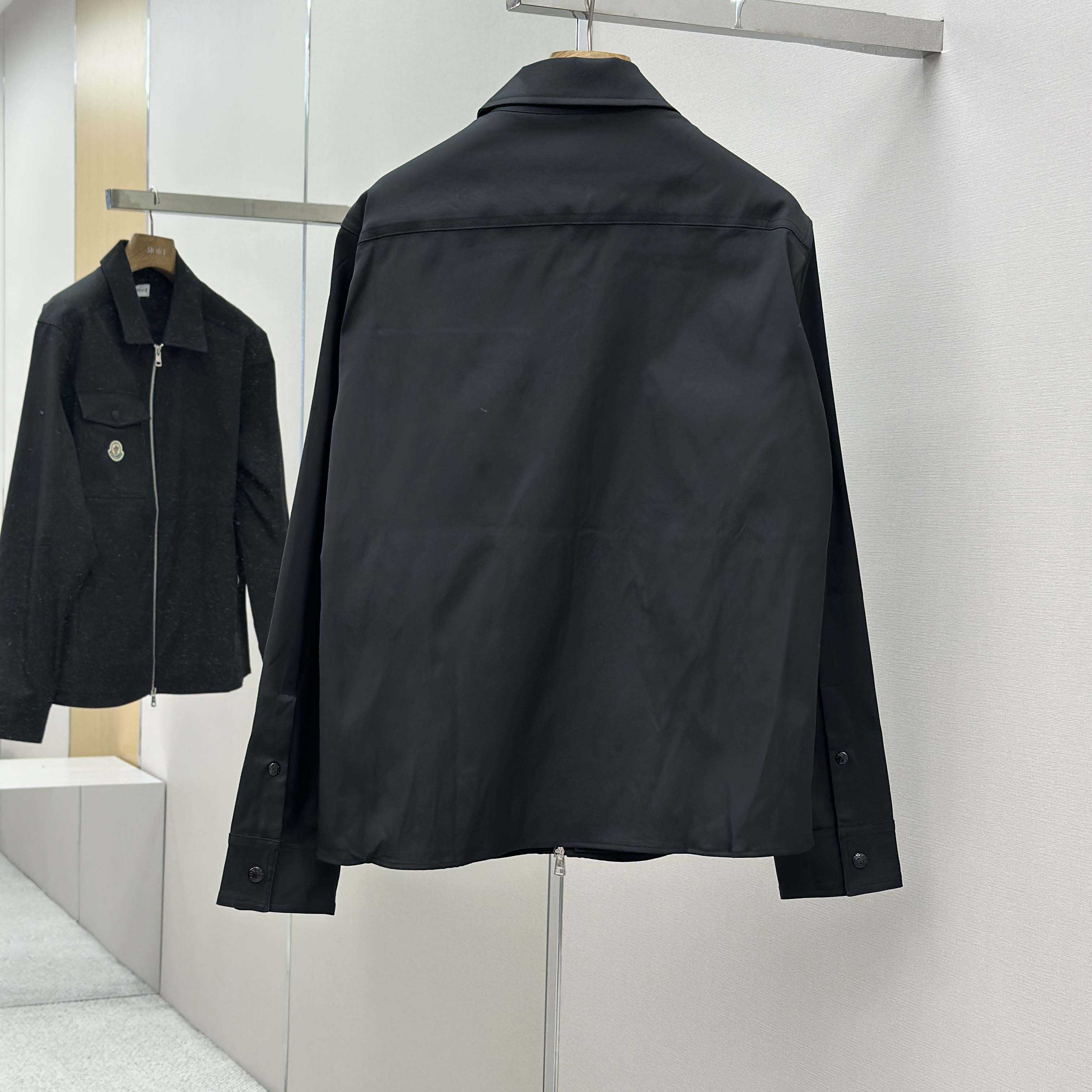 Moncler Gabardine Cotton Shirt Jacket - EUR FASHION
