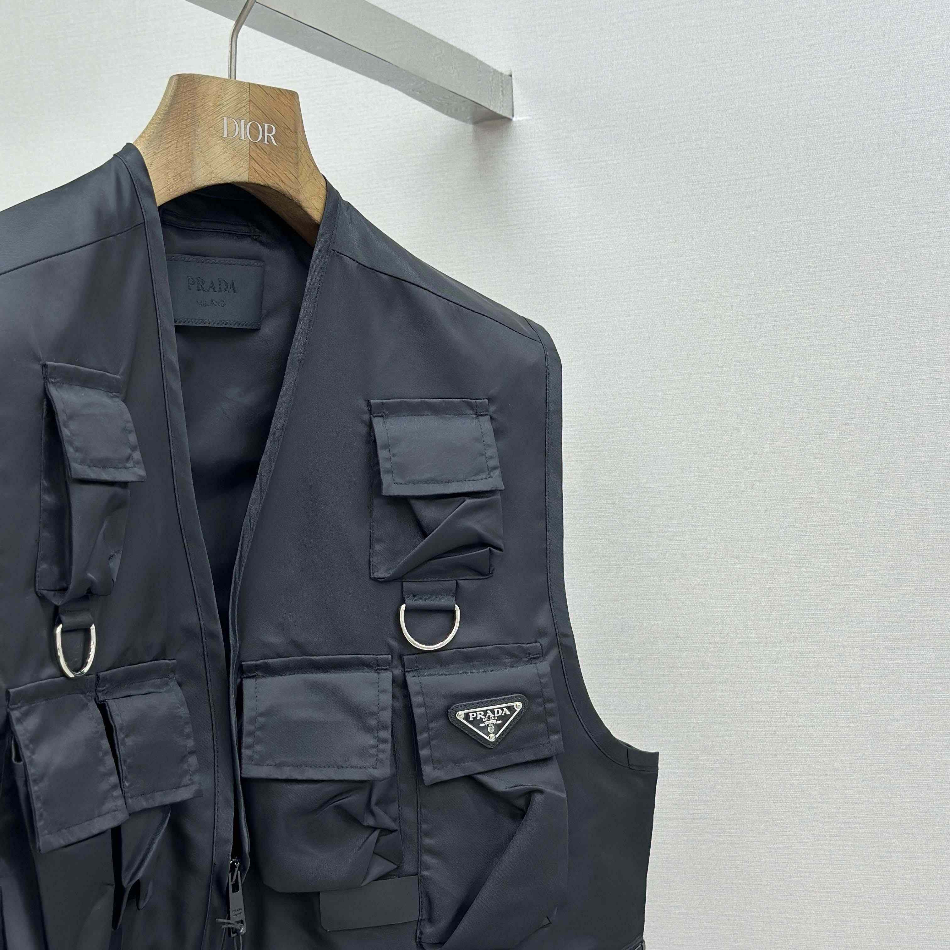 Prada Re-Nylon Utility Vest - EUR FASHION
