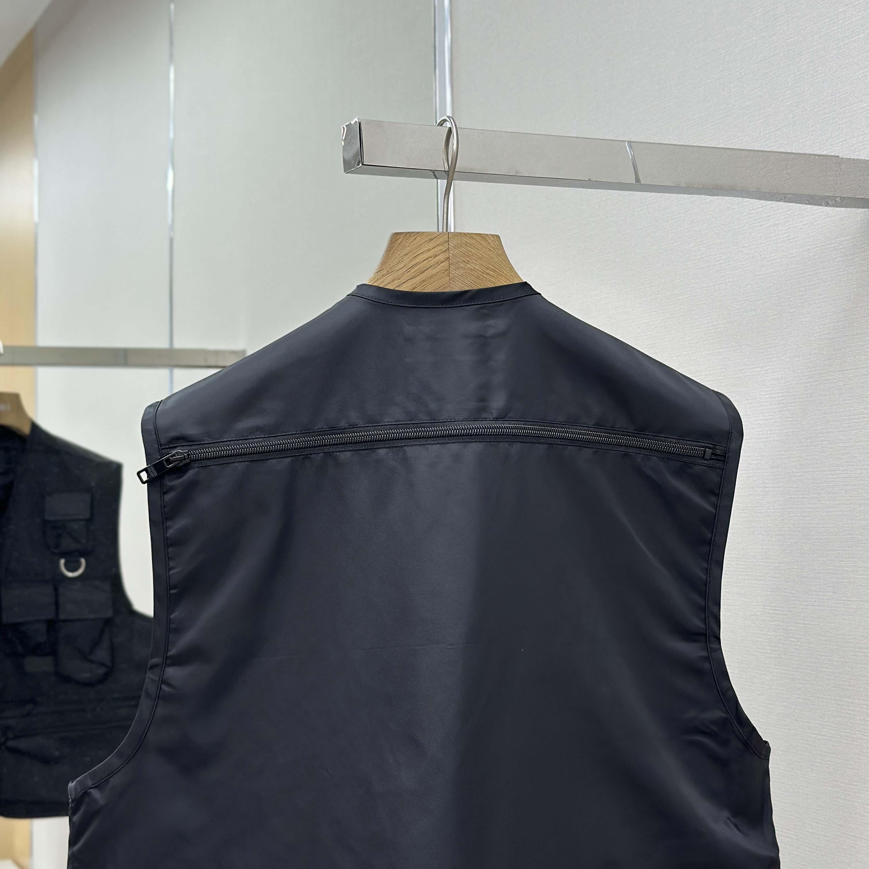 Prada Re-Nylon Utility Vest - EUR FASHION