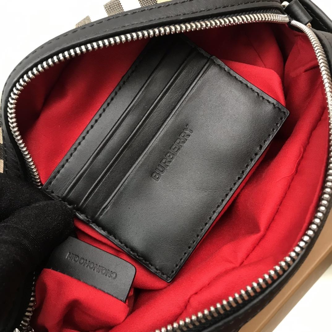 Burberry Check Shoulder Crossbody Bag  - EUR FASHION