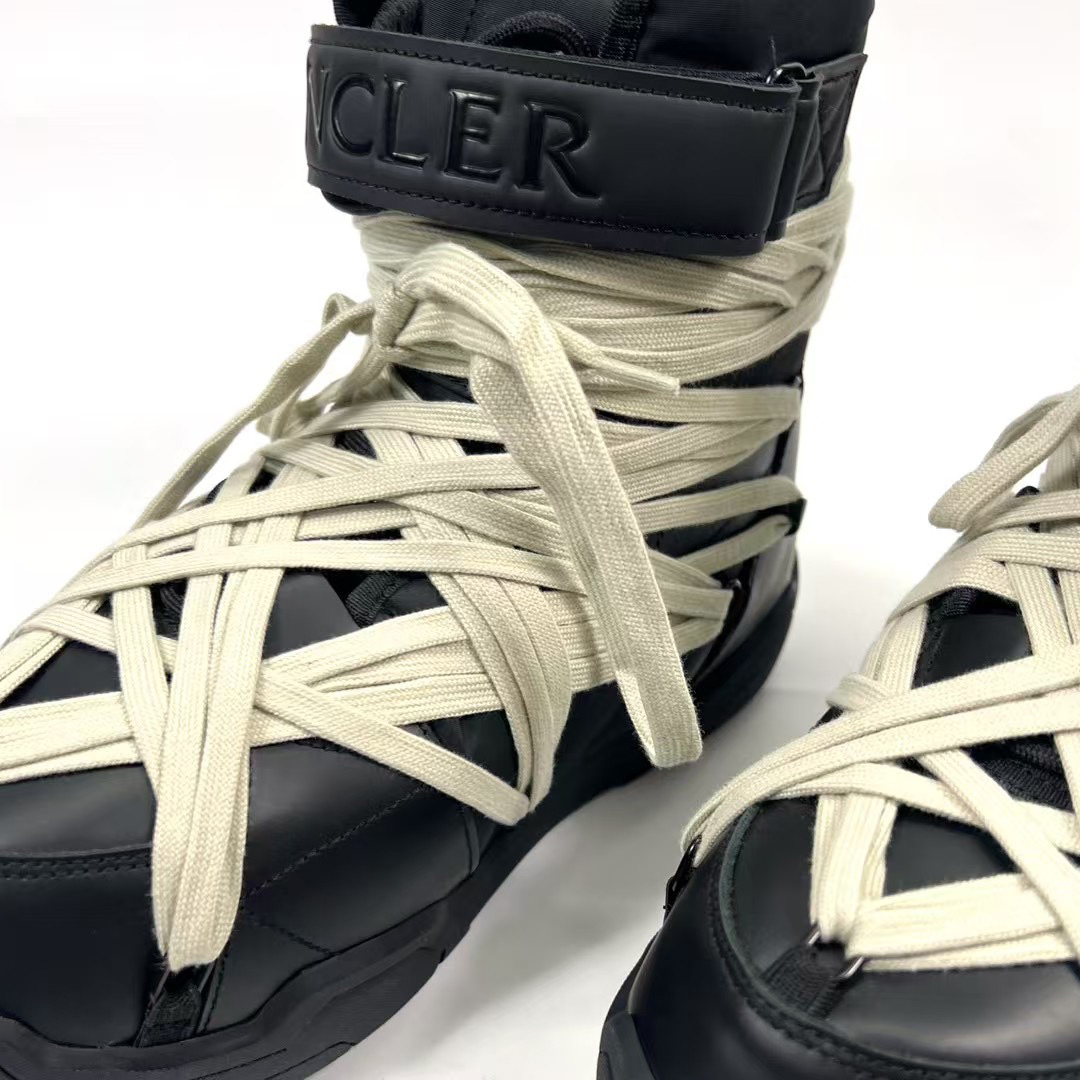Moncler x Rick Owens Amber Snow Boot 'Black' - EUR FASHION