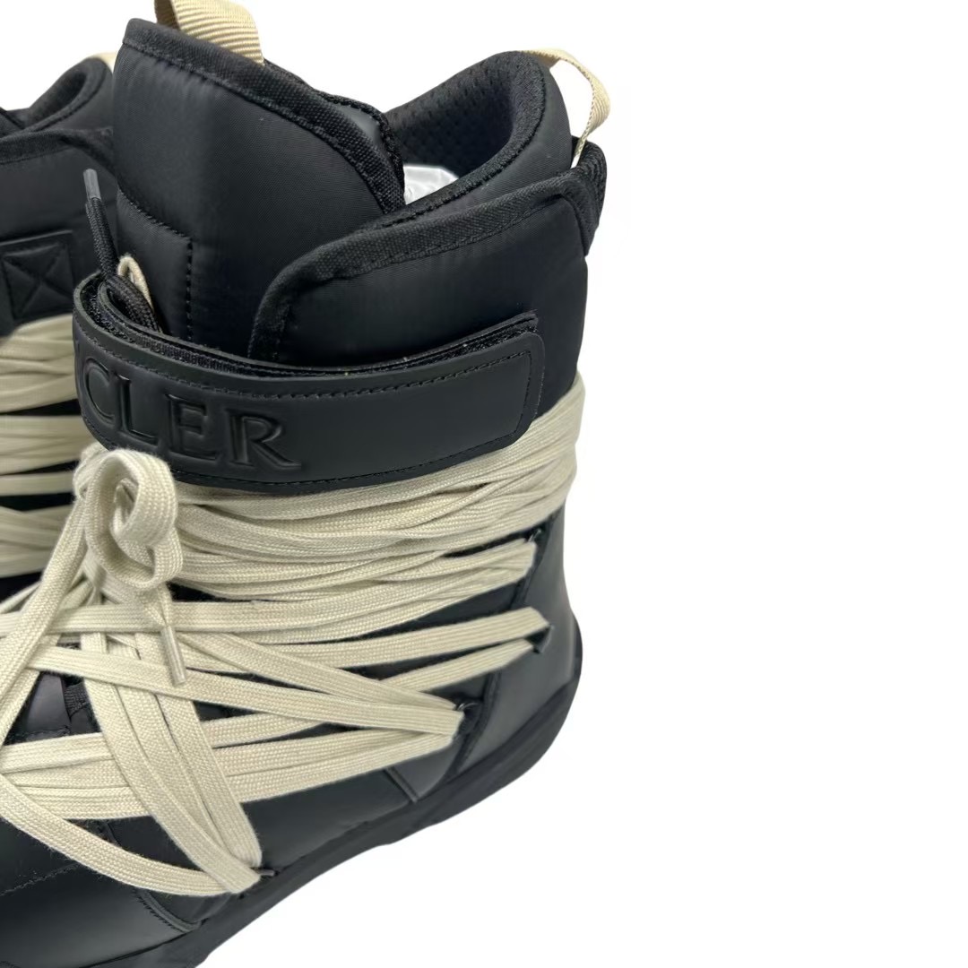 Moncler x Rick Owens Amber Snow Boot 'Black' - EUR FASHION