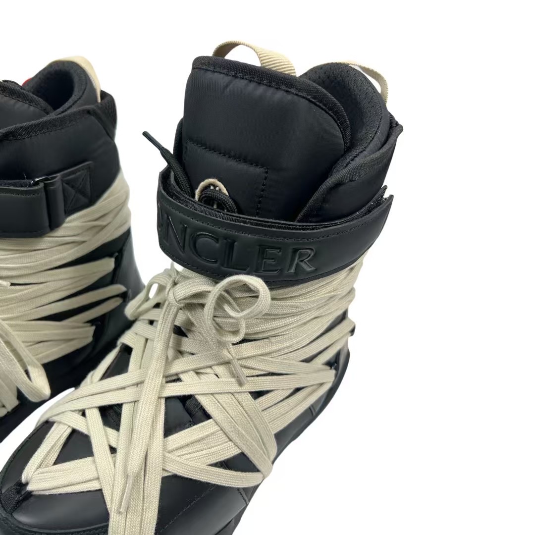 Moncler x Rick Owens Amber Snow Boot 'Black' - EUR FASHION
