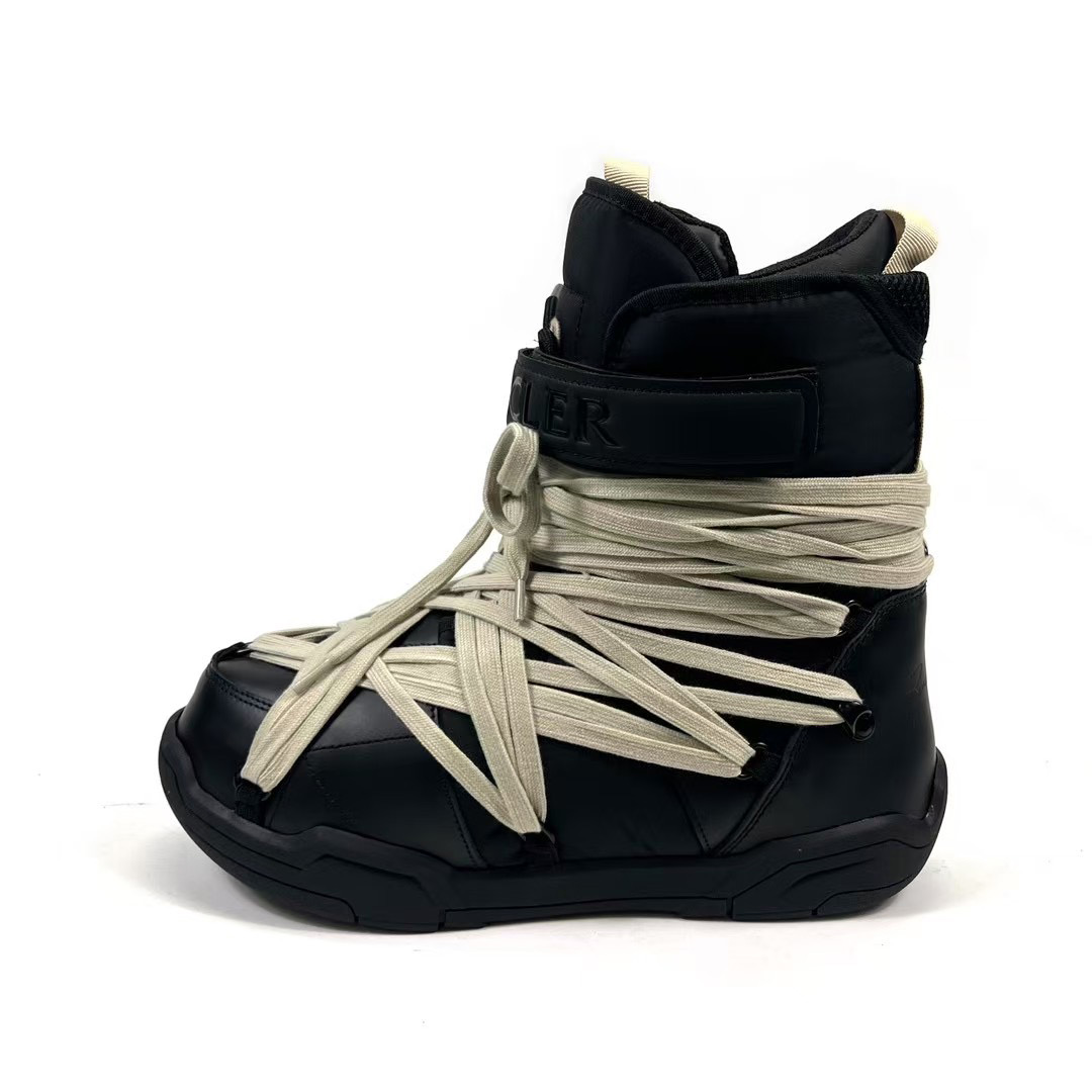 Moncler x Rick Owens Amber Snow Boot 'Black' - EUR FASHION