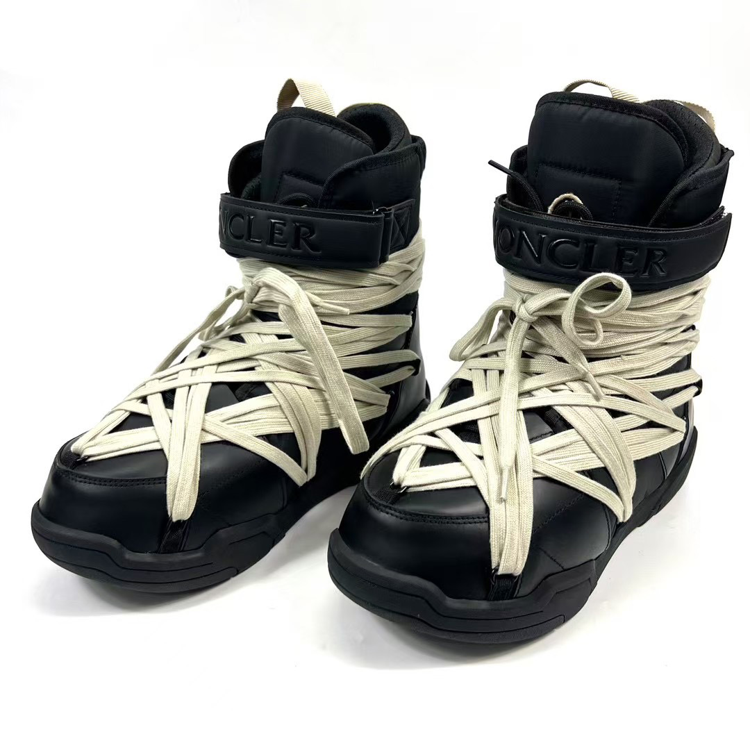 Moncler x Rick Owens Amber Snow Boot 'Black' - EUR FASHION