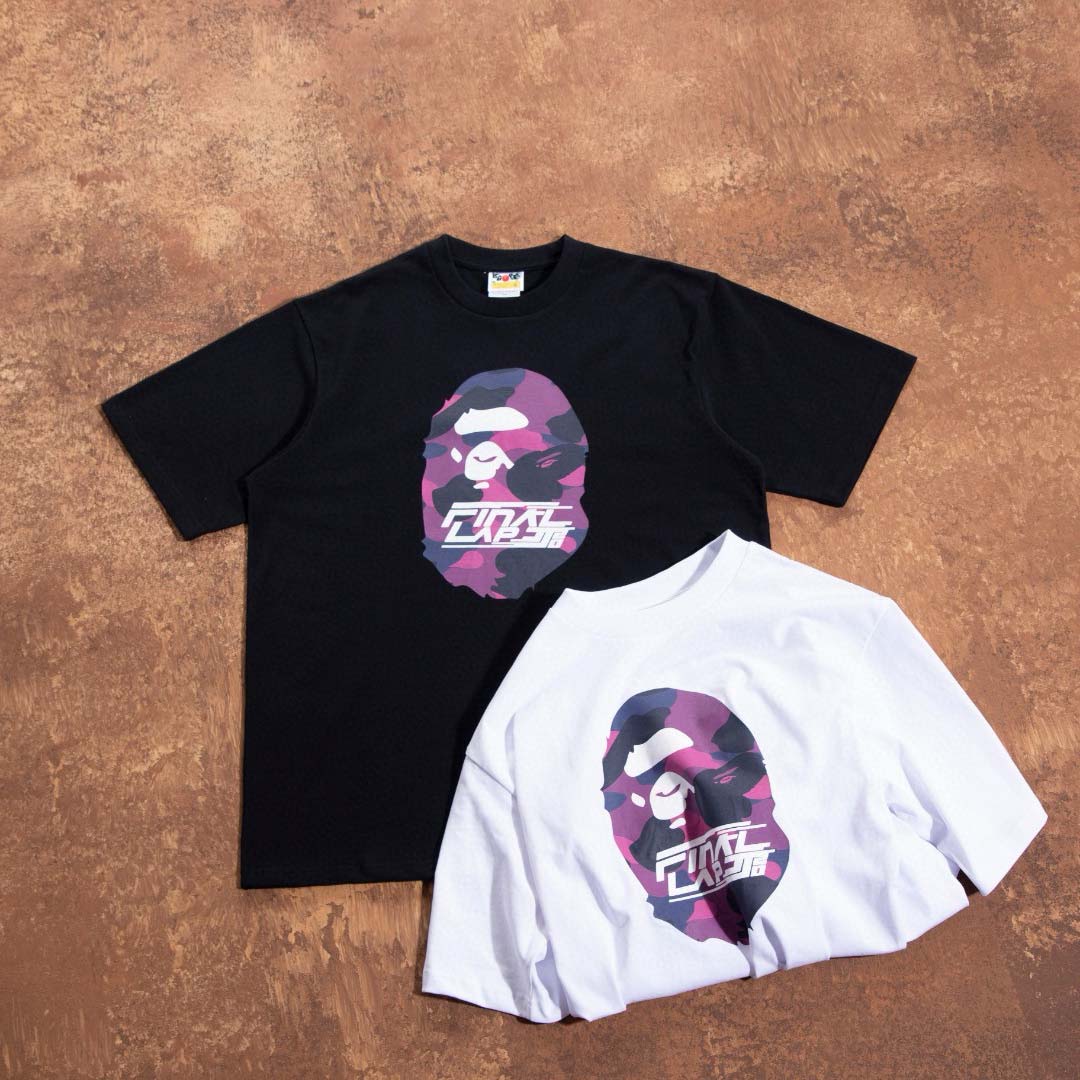 Bape x JJ Lin Ape Head Relaxed FIt Tee - EUR FASHION